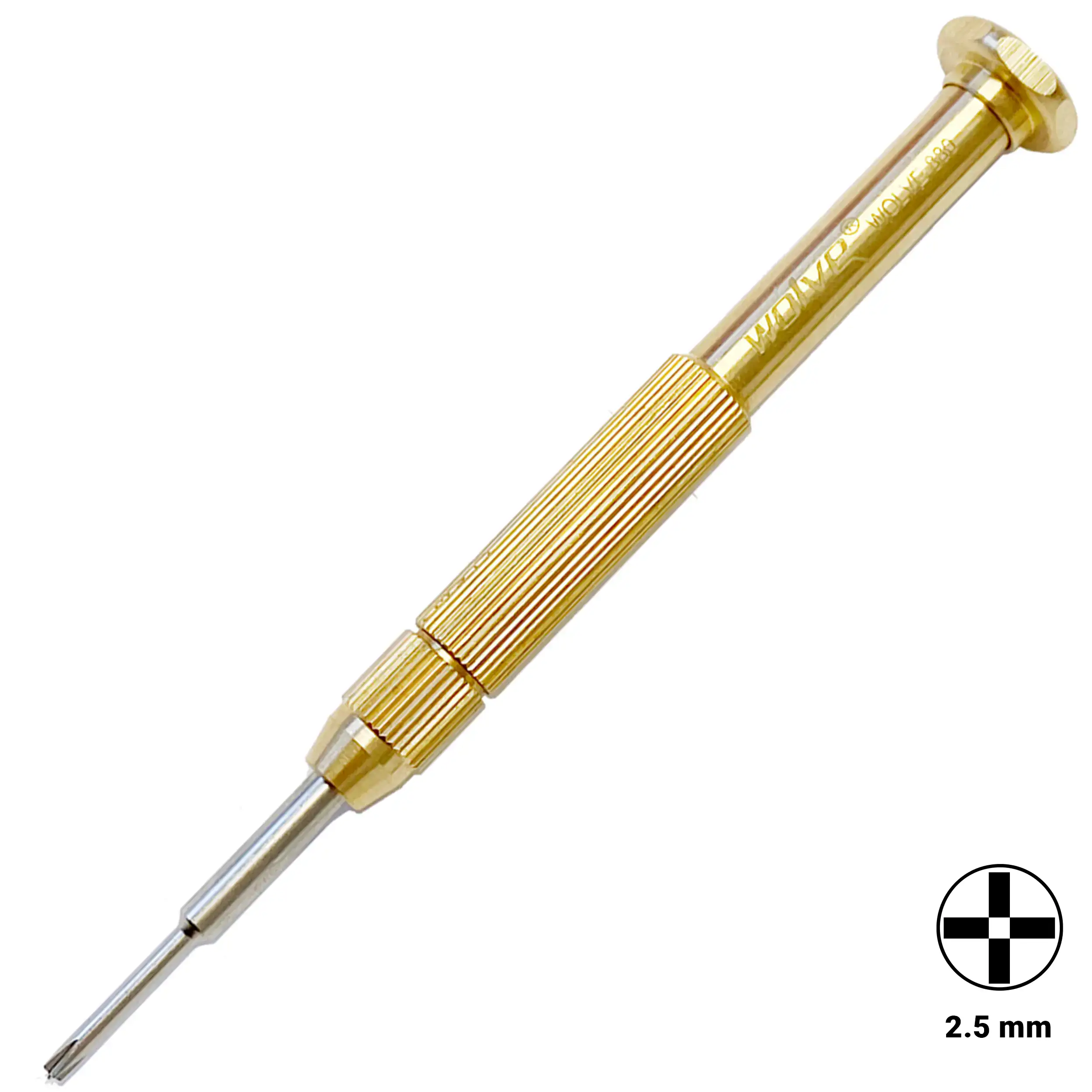 Convex Cross 3D Screwdriver 2.5Mm (Wolve Series)