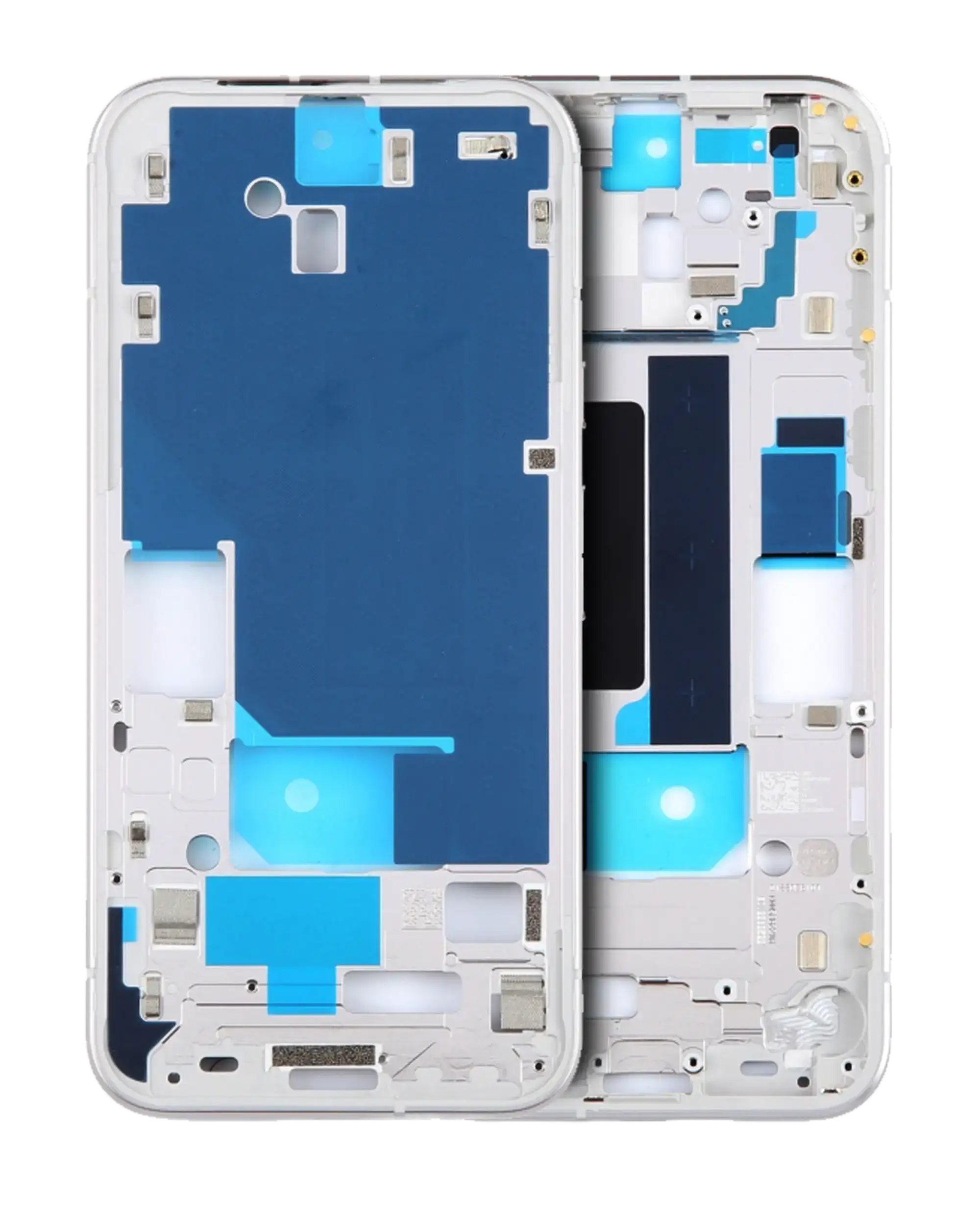 Mid Frame Housing Compatible For Google Pixel 8A (Official - Not Aftermarket) (Porcelain)