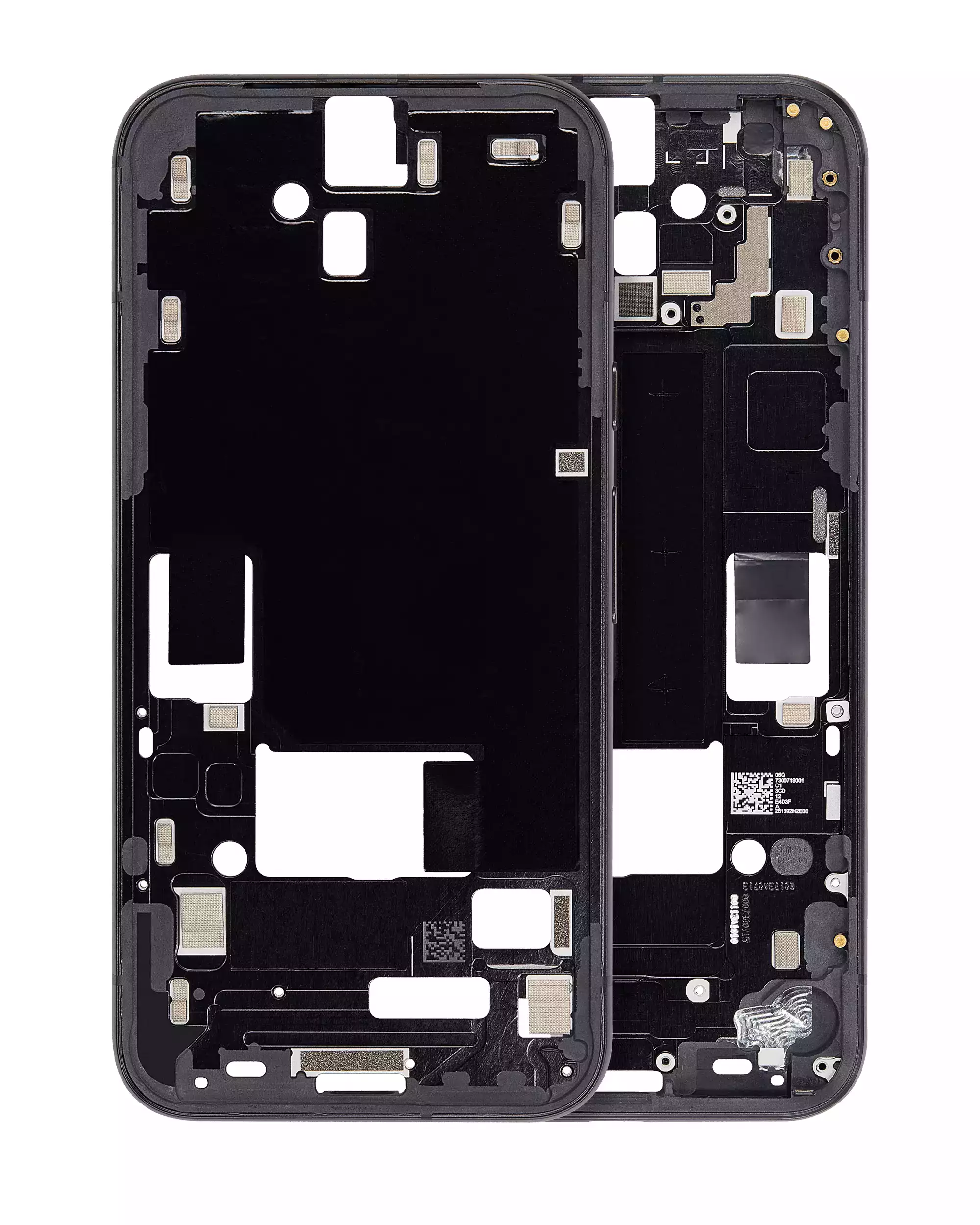 Mid-Frame Housing Compatible For Google Pixel 8A (Obsidian)
