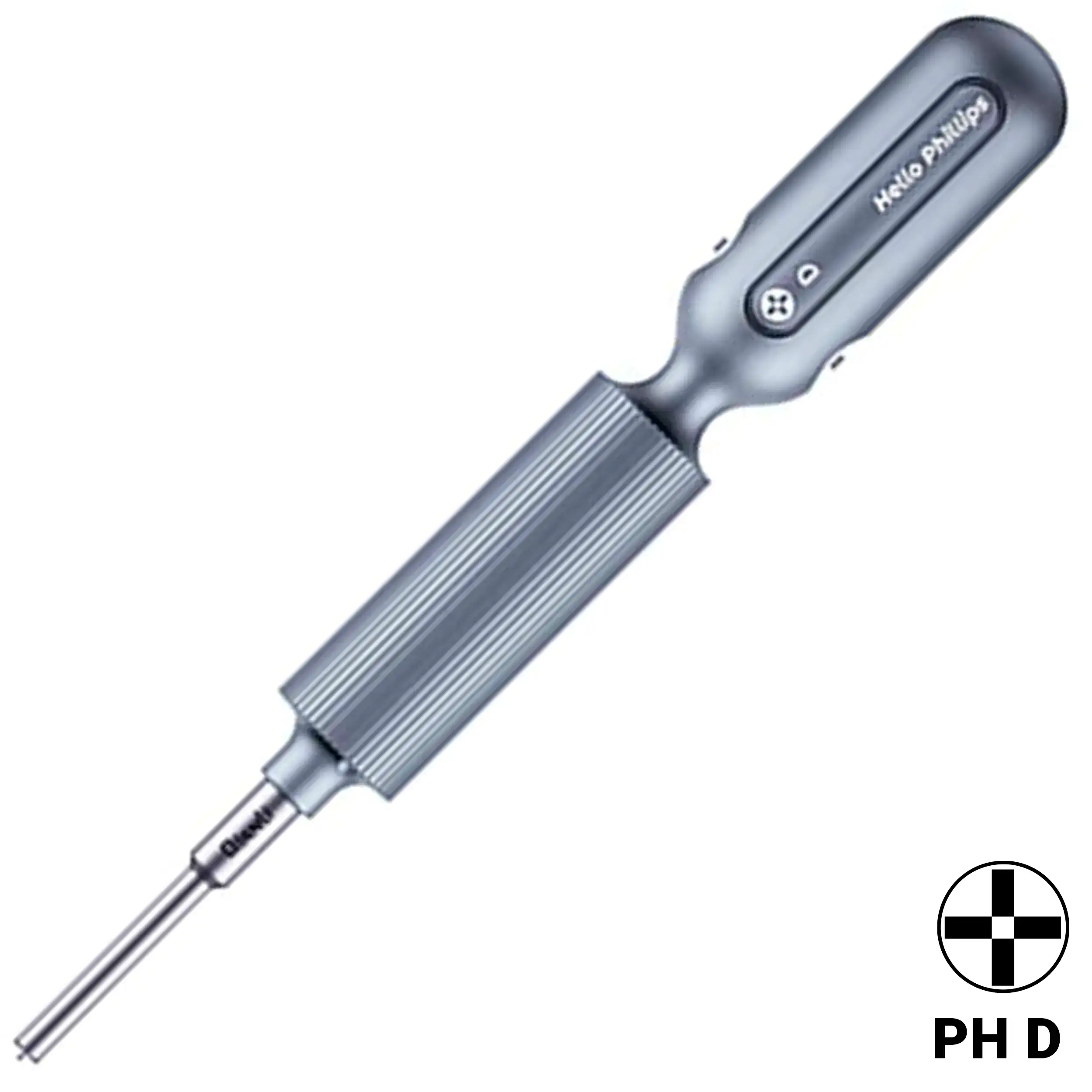 Phillips 2.0Mm Convex Cross Super Tactile Grip-Type Precision Henry Phillips Screwdriver (Type D) (Qianli)