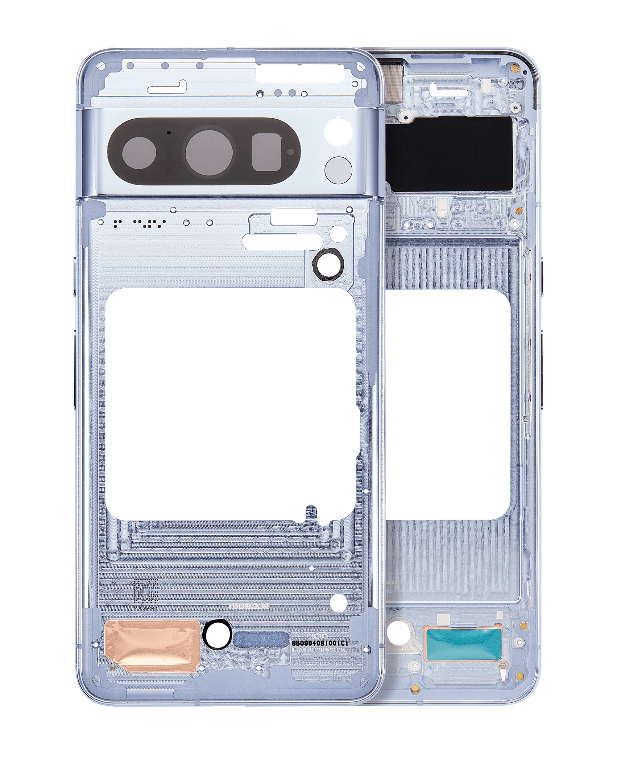 Mid-Frame Housing Compatible For Google Pixel 8 Pro (Bay)