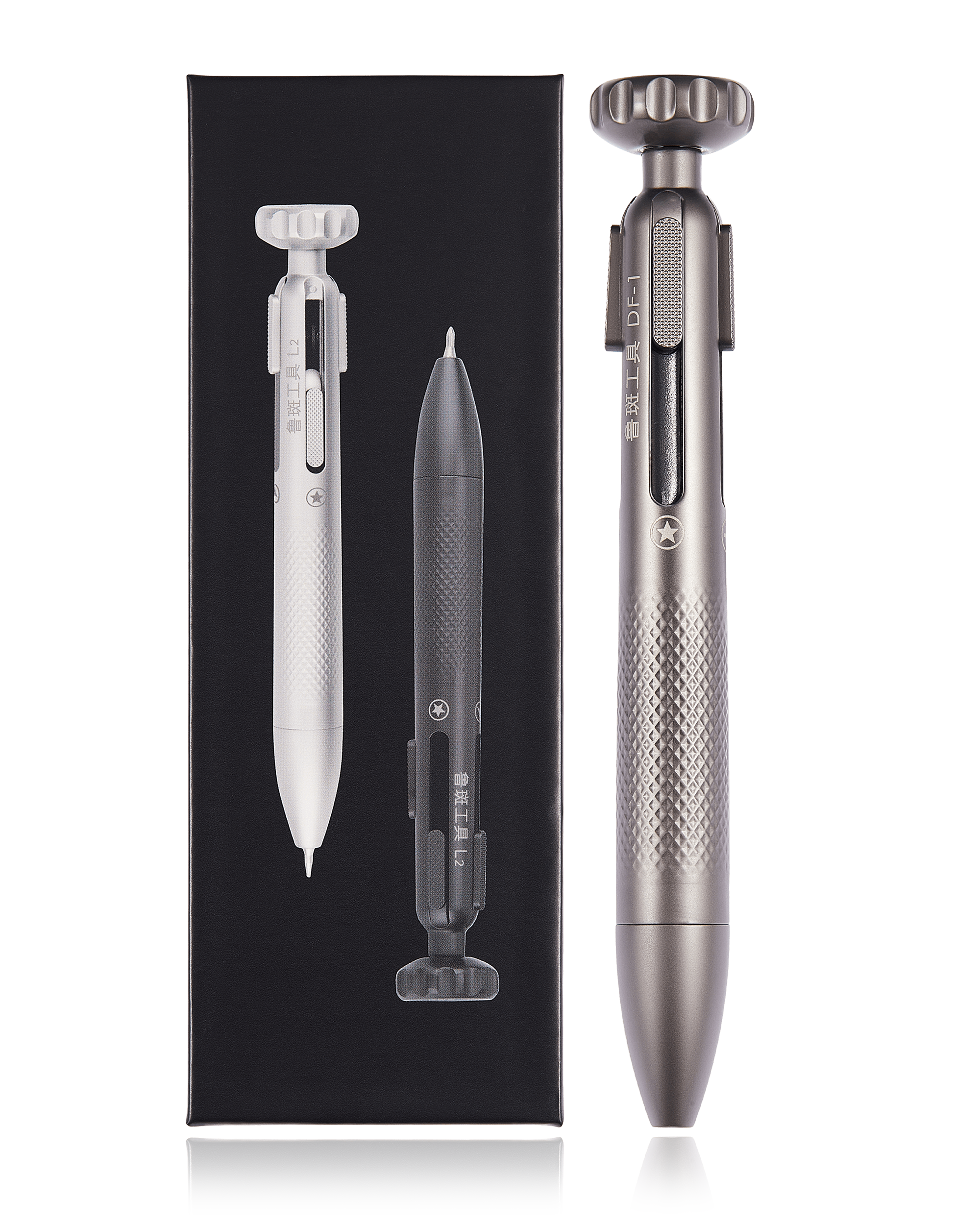 Lb Dongfeng 4 In 1 Multifunction Screwdriver (Gray)
