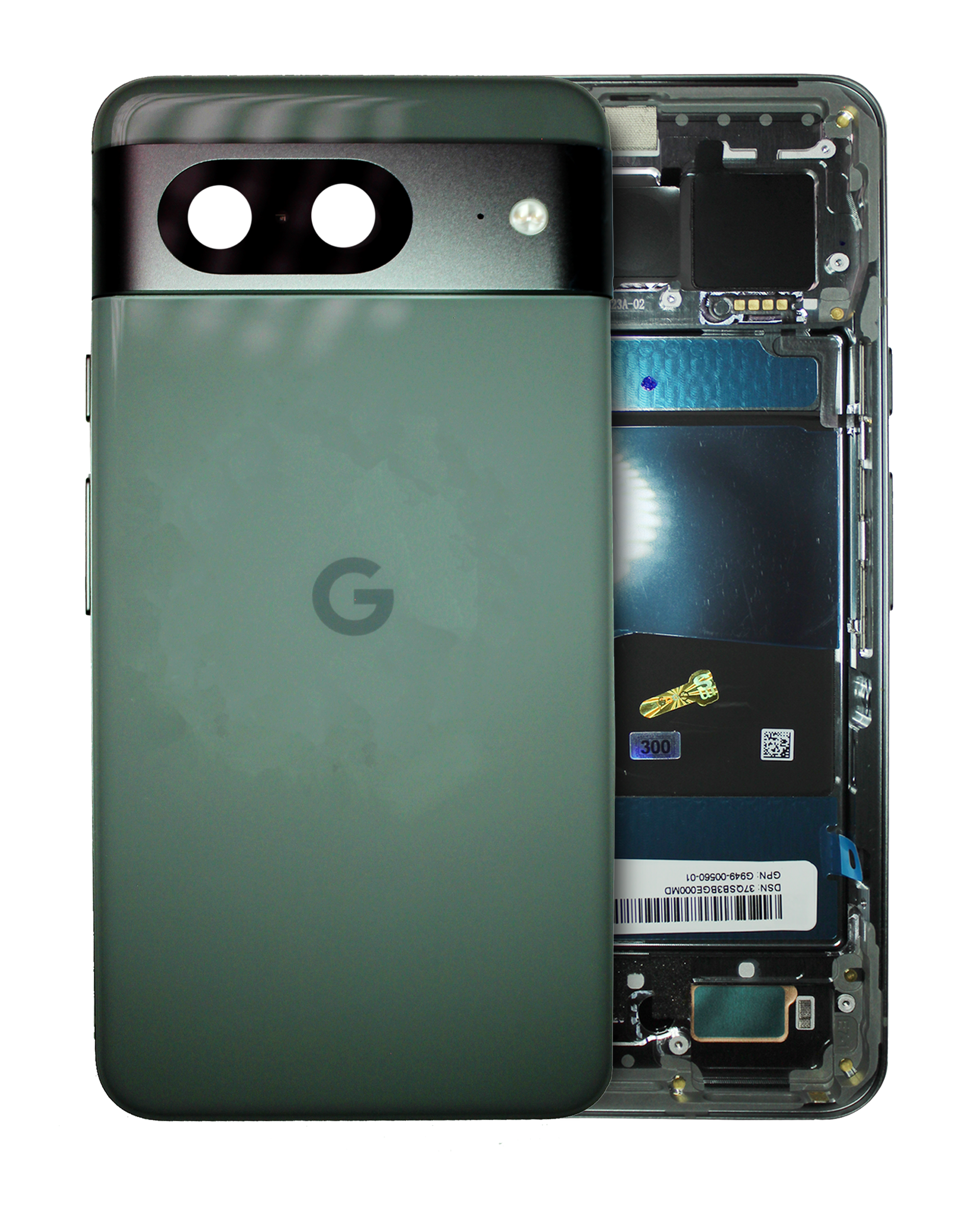 Back Housing Compatible For Google Pixel 8  (Official - Not Aftermarket) (Hazel)