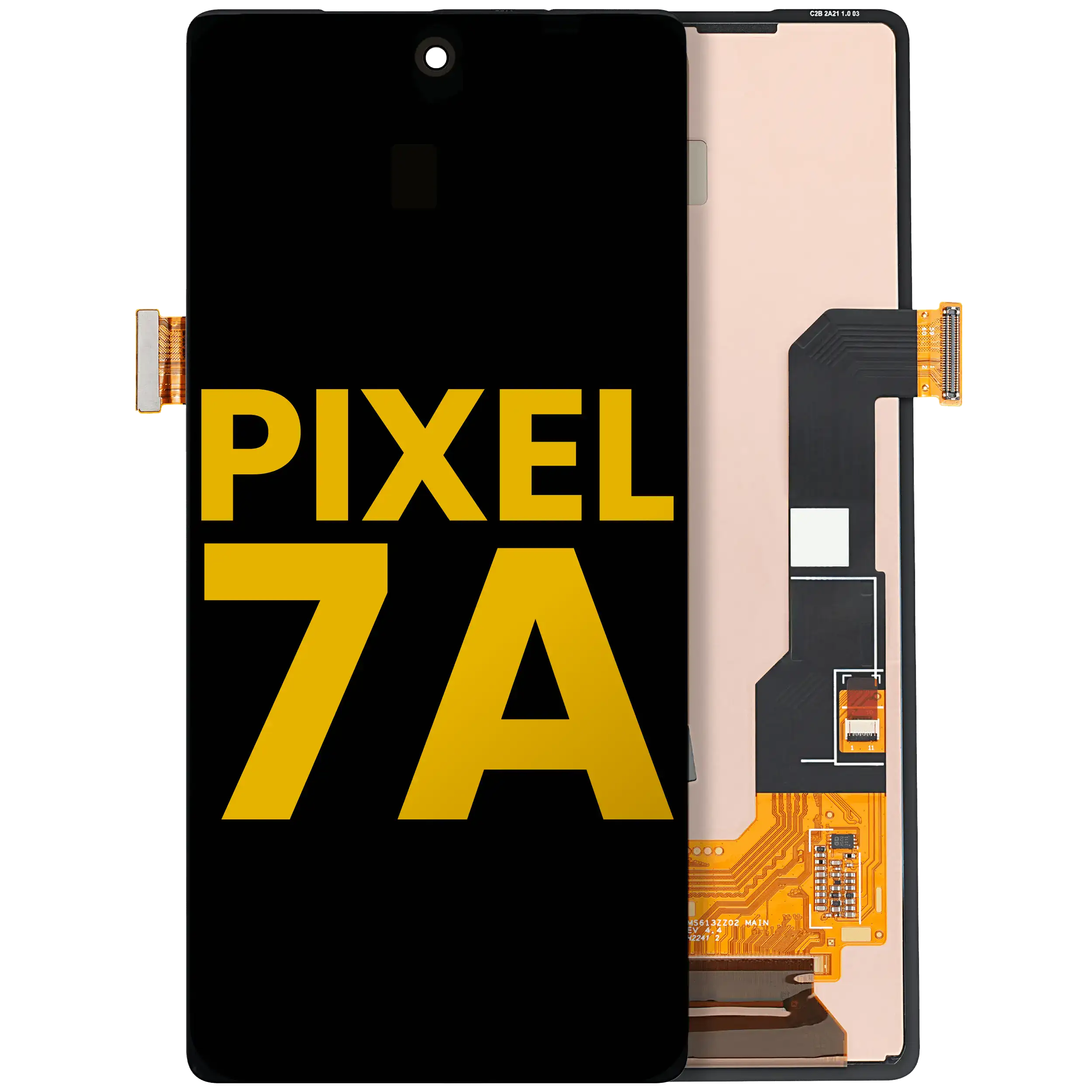Oled Assembly Without Frame (Without Finger Sensor) Compatible For Google Pixel 7A (Refurbished) (All Colors)