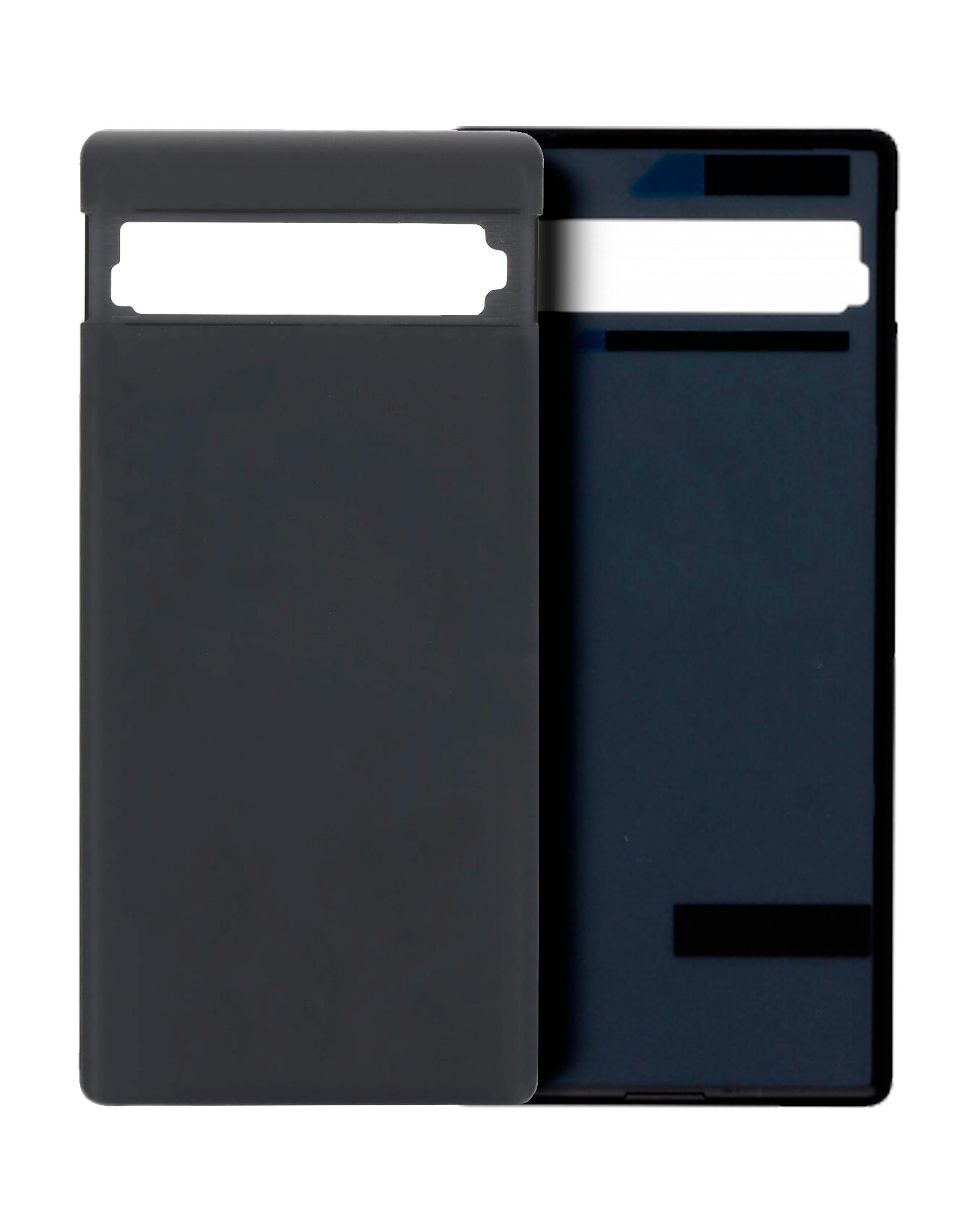 Back Cover Glass Compatible For Google Pixel 7A (Official - Not Aftermarket) (Charcoal)