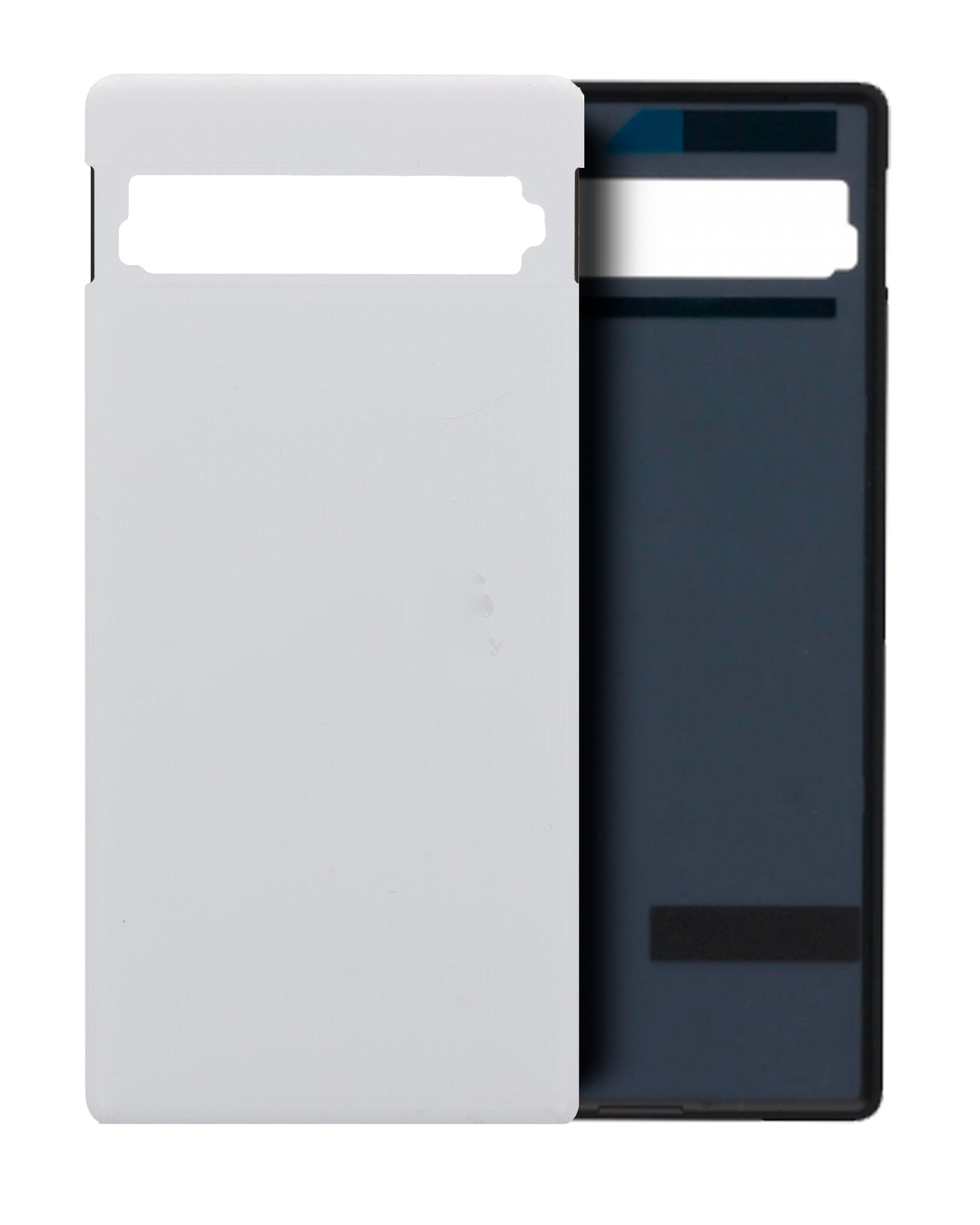 Back Cover Glass Compatible For Google Pixel 7A (Official - Not Aftermarket) (Snow)