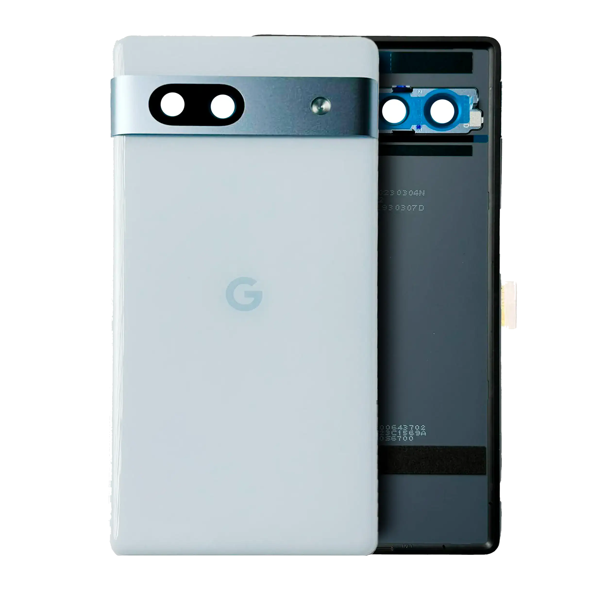Back Cover Glass Compatible For Google Pixel 7A (Official - Not Aftermarket) (Sea)