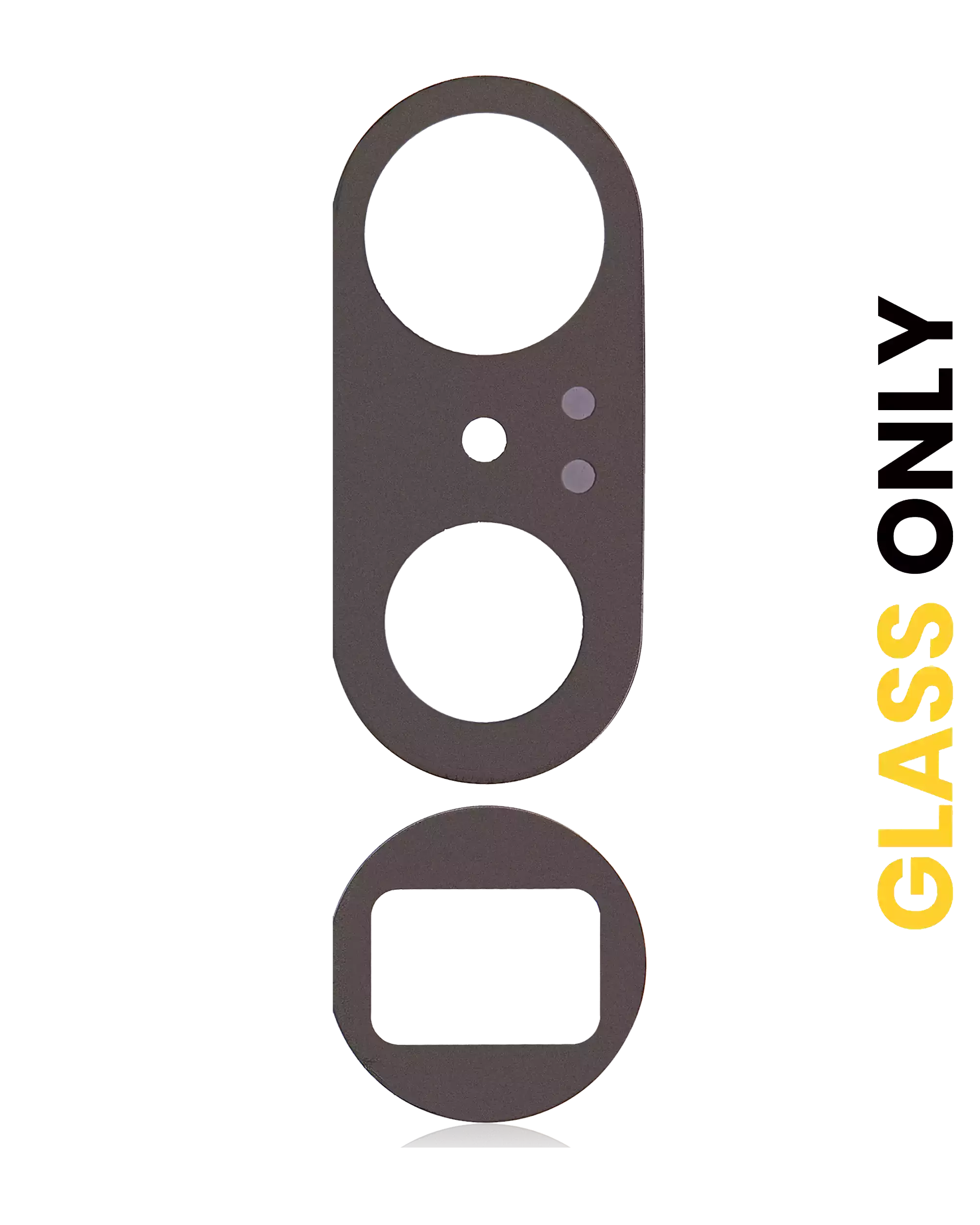 Back Camera Lens (Glass Only) With Adhesive Compatible For Google Pixel 7 Pro (2 Piece Set)