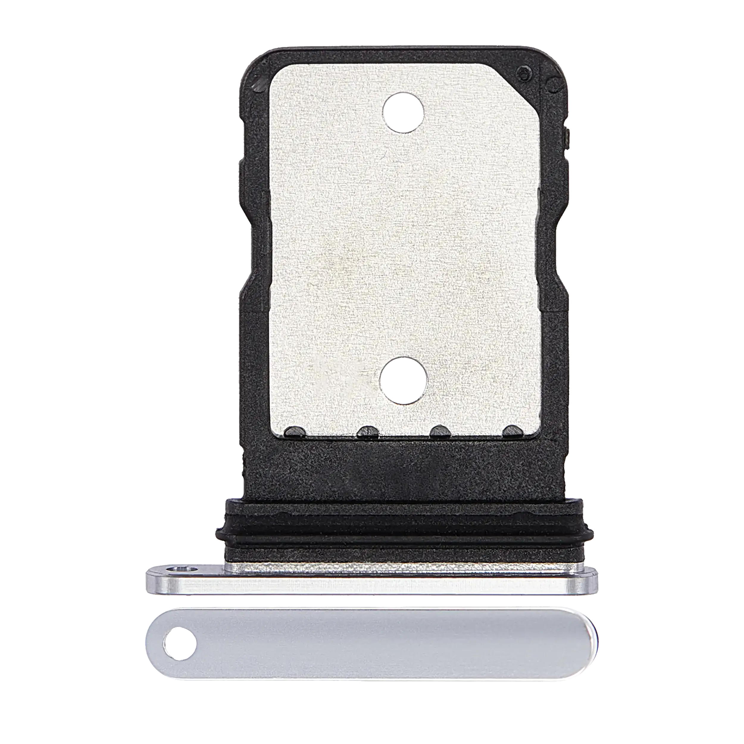 Single Sim Card Tray Compatible For Google Pixel 7 Pro (Snow)
