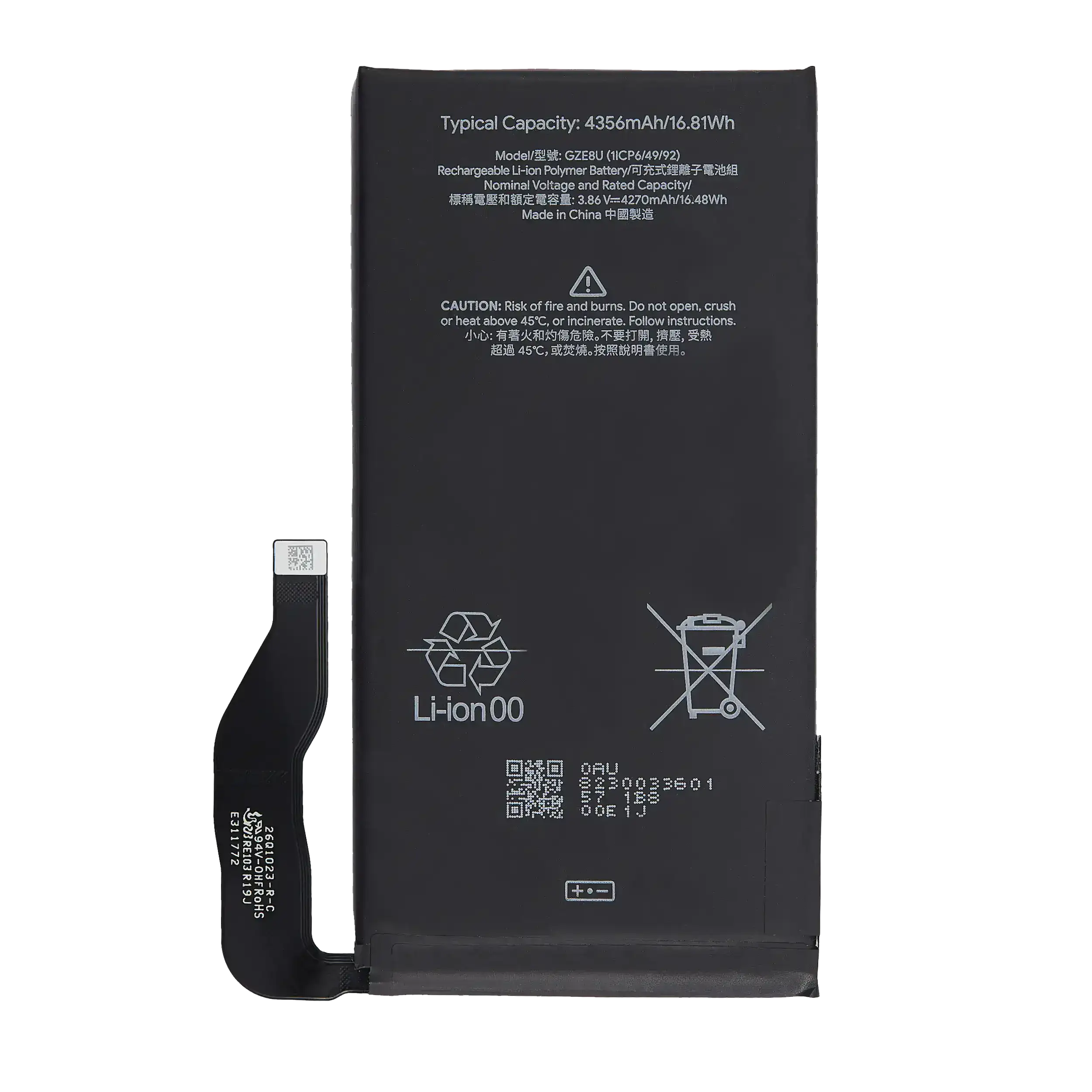 Replacement Battery Compatible For Google Pixel 7 (Gze8U) (1Icp6/49/92)
