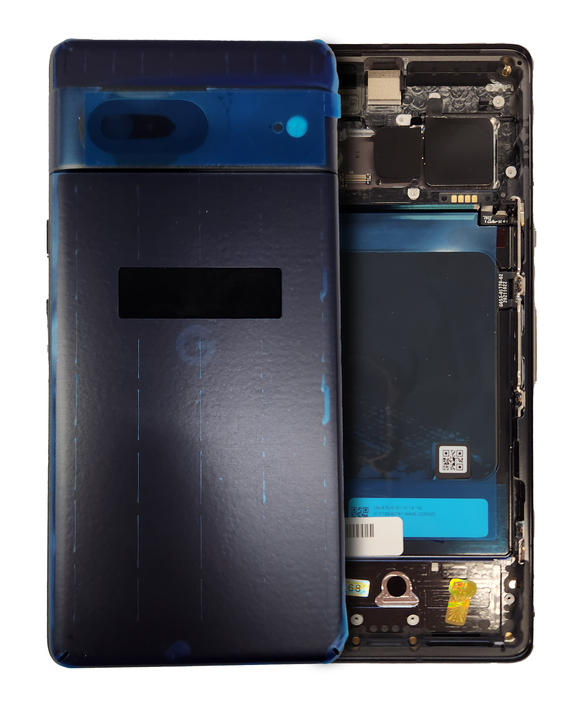 Back Housing Compatible For Google Pixel 7 (Official - Not Aftermarket) (Obsidian)