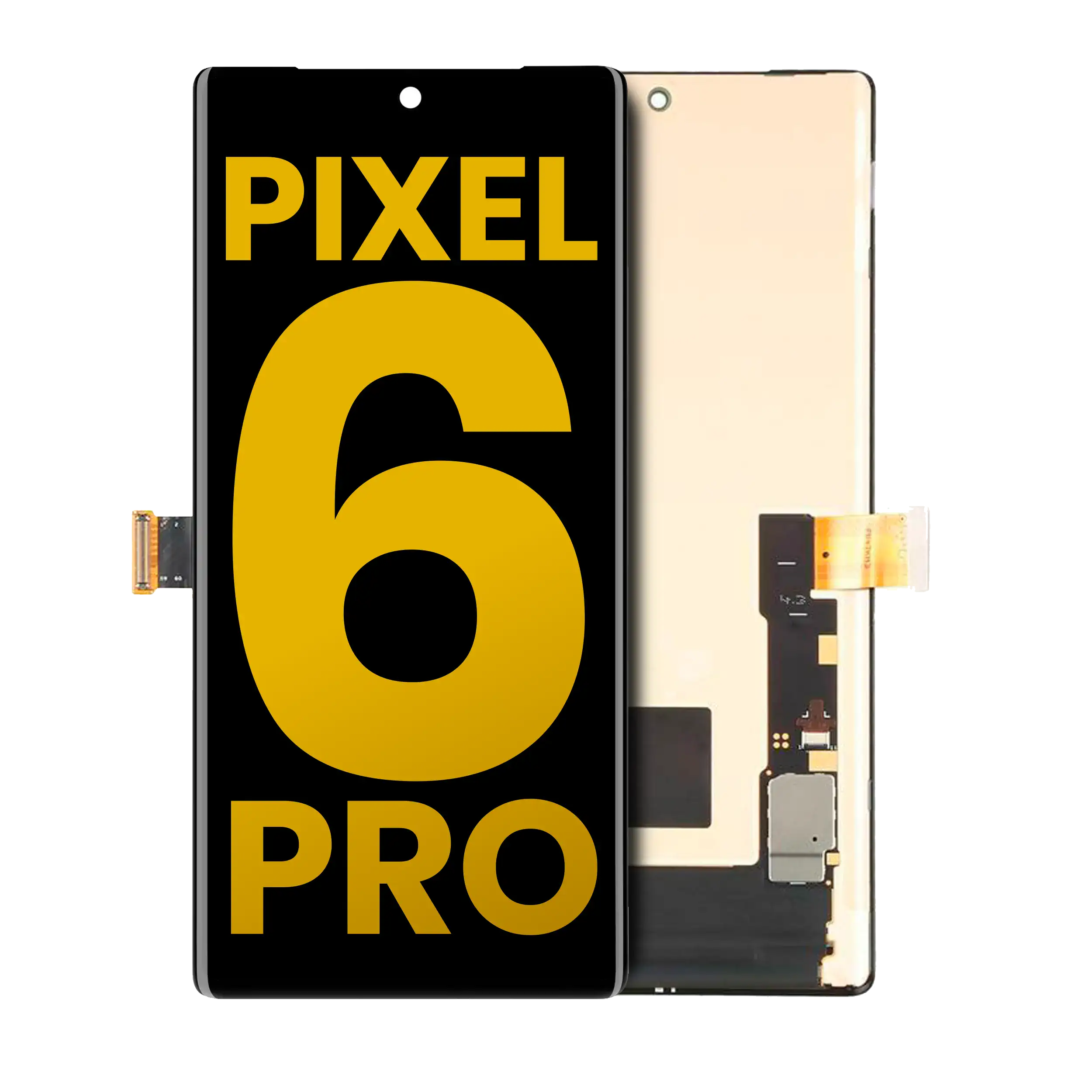 Oled Assembly Without Frame (Without Finger Print Sensor) Compatible For Google Pixel 6 Pro (Refurbished) (All Colors)