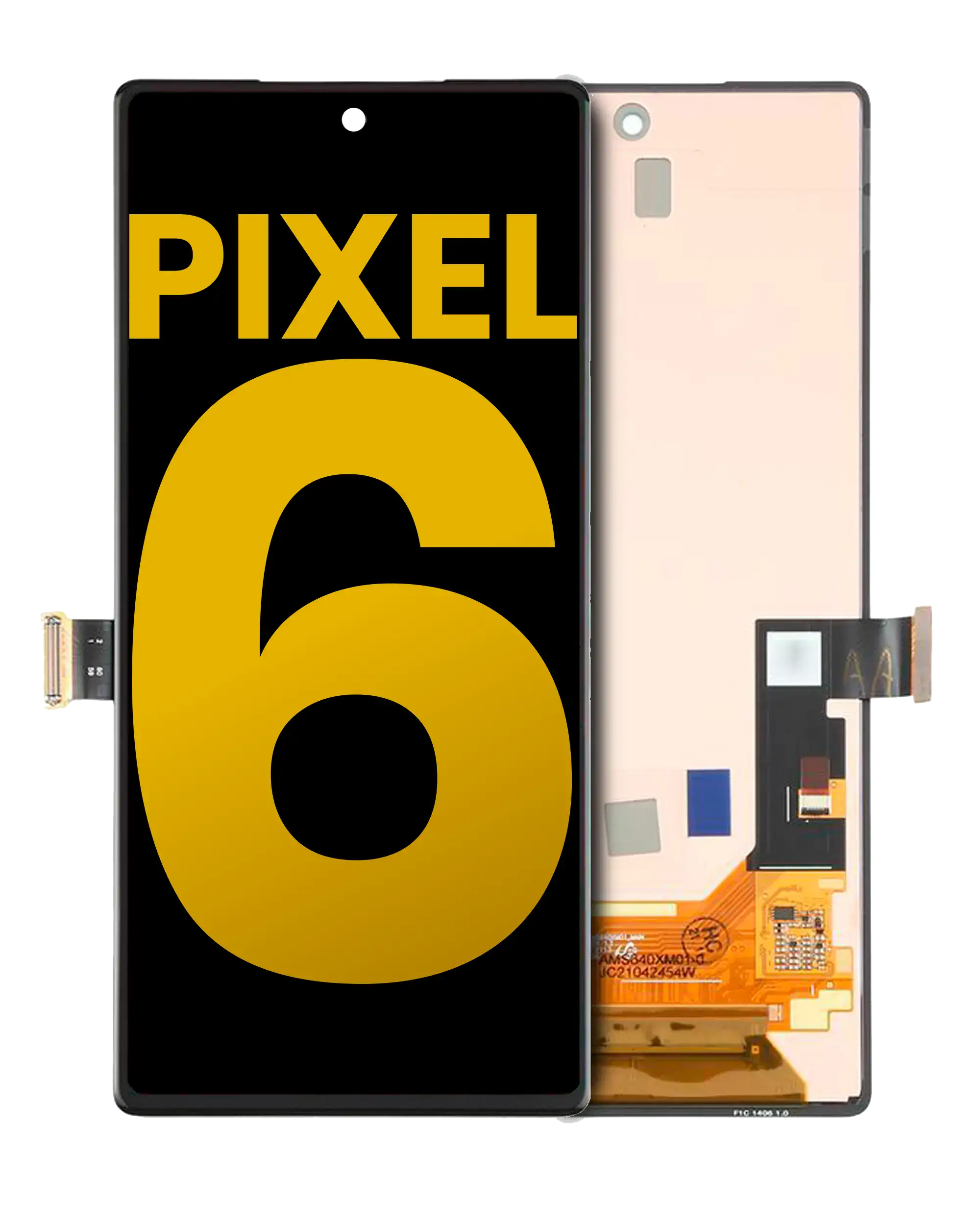 Oled Assembly Without Frame Compatible For Google Pixel 6 (Without Finger Print Sensor) (Refurbished) (All Colors)