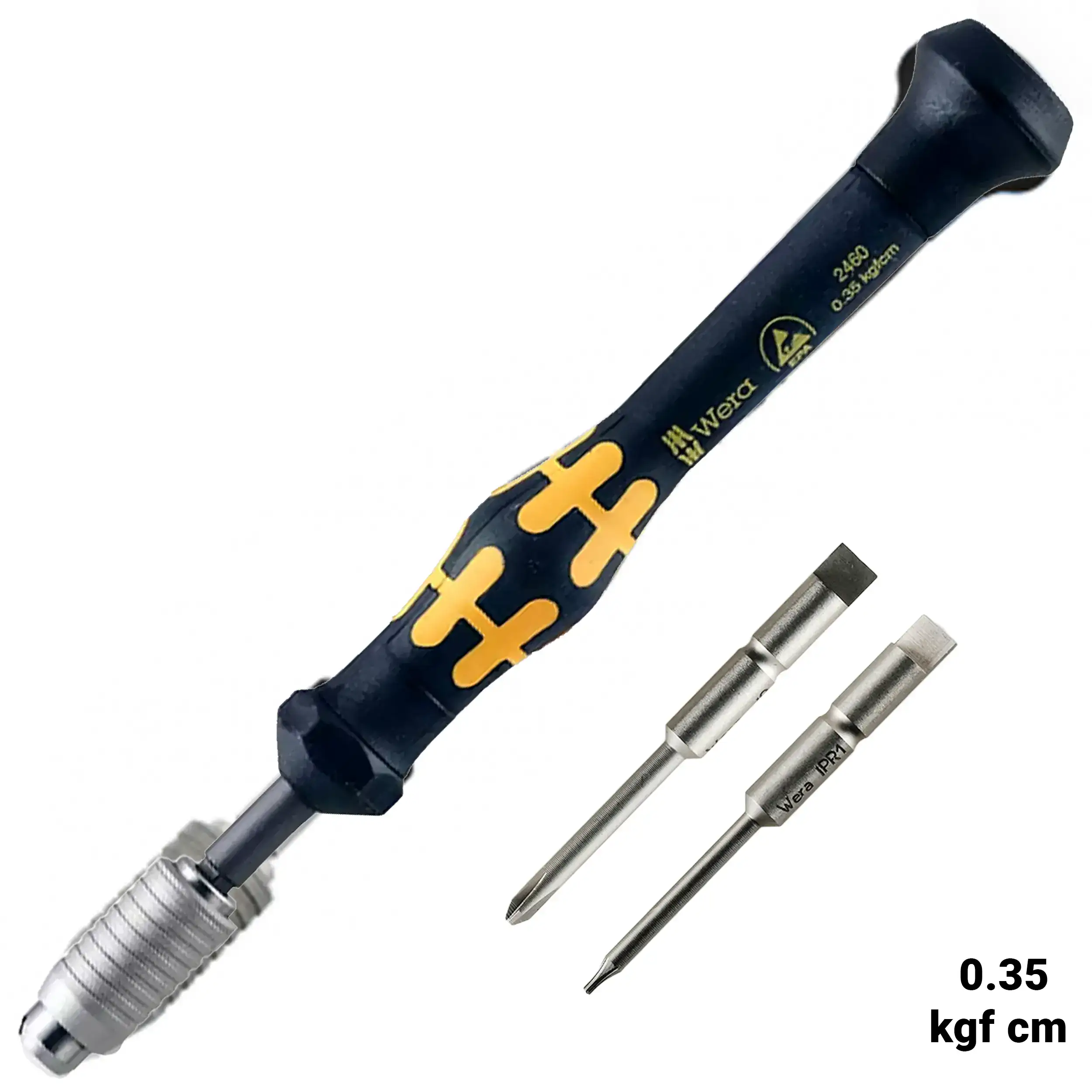 Wera Torque Screwdriver Micro Esd Kit (0.35 Kgf Cm) (Black) ( Service Tools)