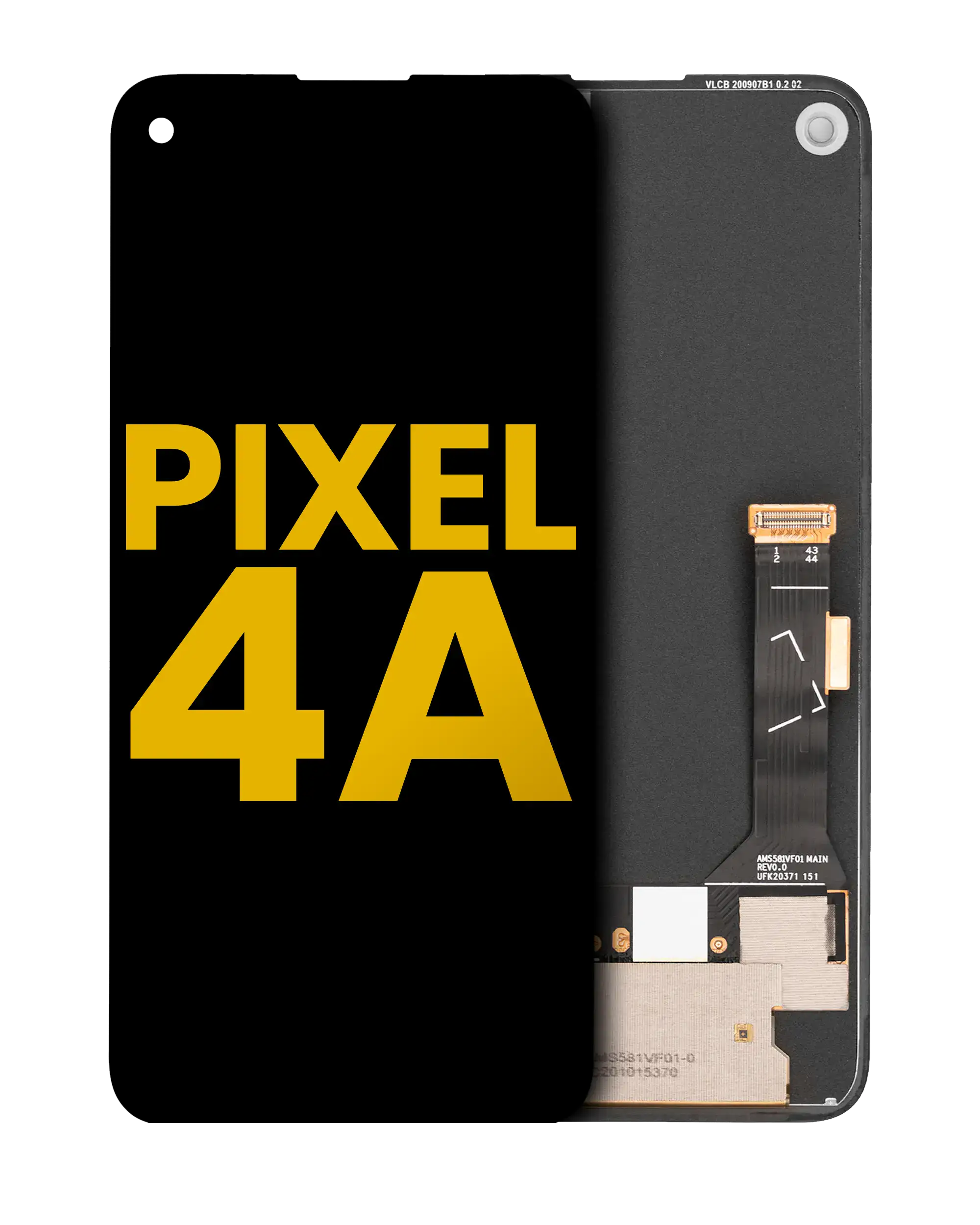 Oled Assembly Without Frame Compatible For Google Pixel 4A (Refurbished) (All Colors)