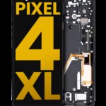 Oled Assembly With Frame Compatible For Google Pixel 4 Xl (International Version) (Refurbished) (Pink Power Button)