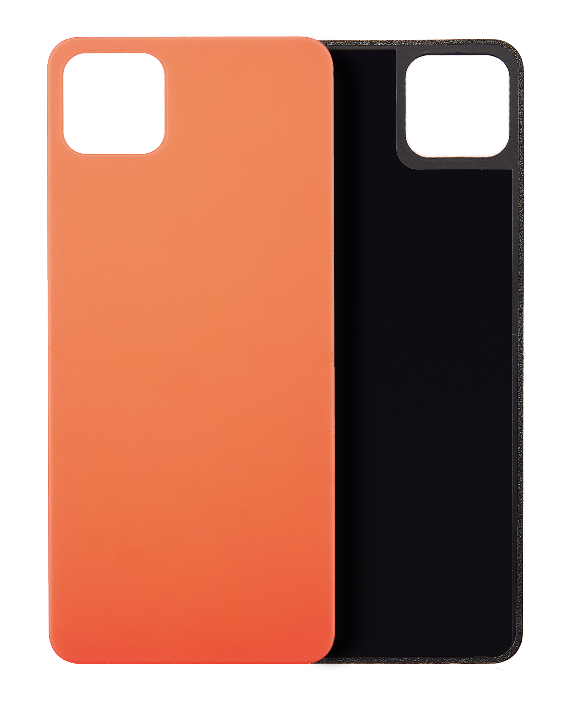 Back Cover Glass Compatible For Google Pixel 4 Xl (Oh So Orange) (Official - Not Aftermarket)