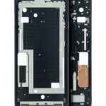 Mid-Frame Housing Compatible For Google Pixel 4Xl (Oh So Orange Power Button)