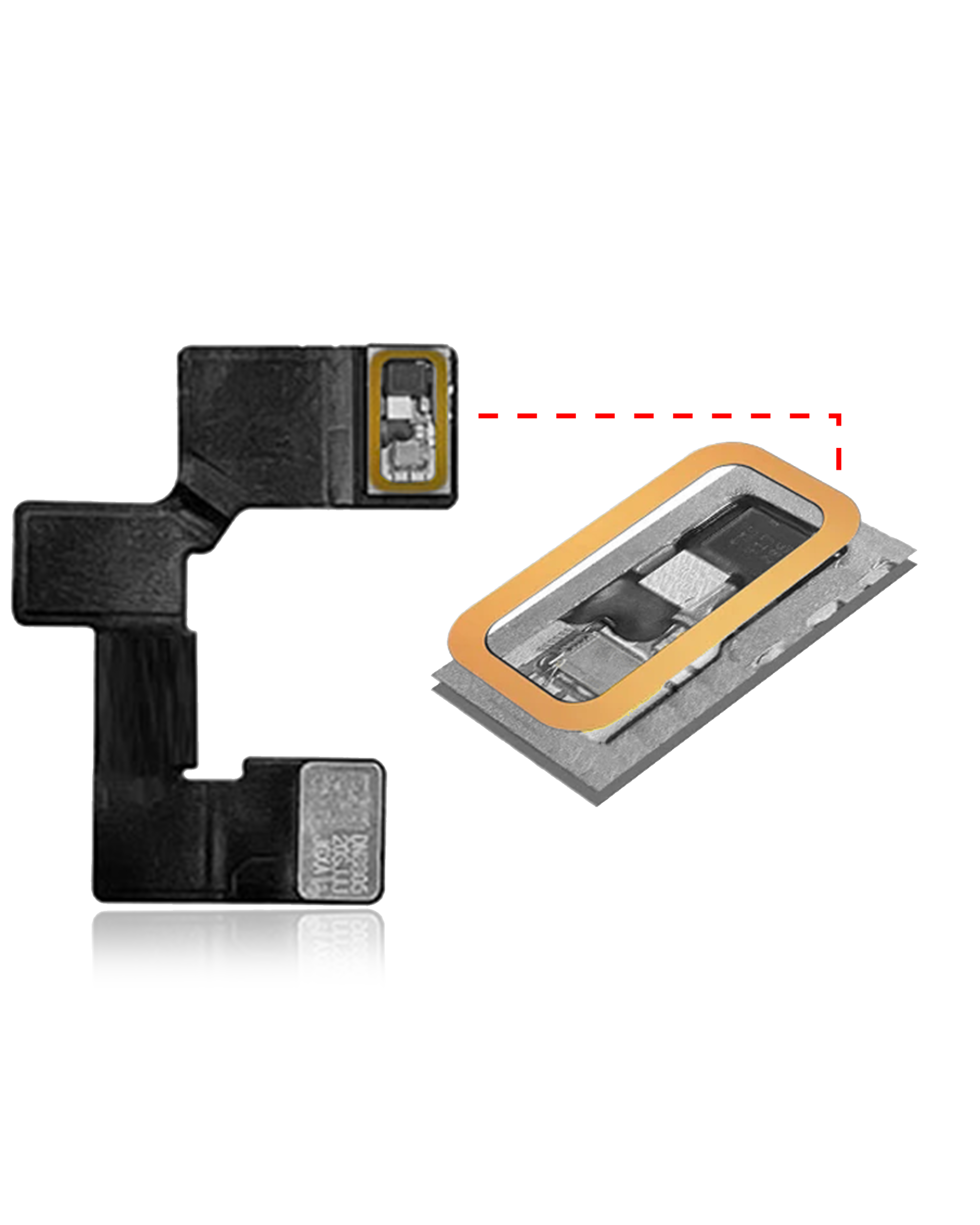 Faceid Optical Prism Replacement Spacer For Iphones (5 Pieces)