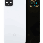 Back Glass Compatible For Google Pixel 4 (Official - Not Aftermarket) (Clearly White)