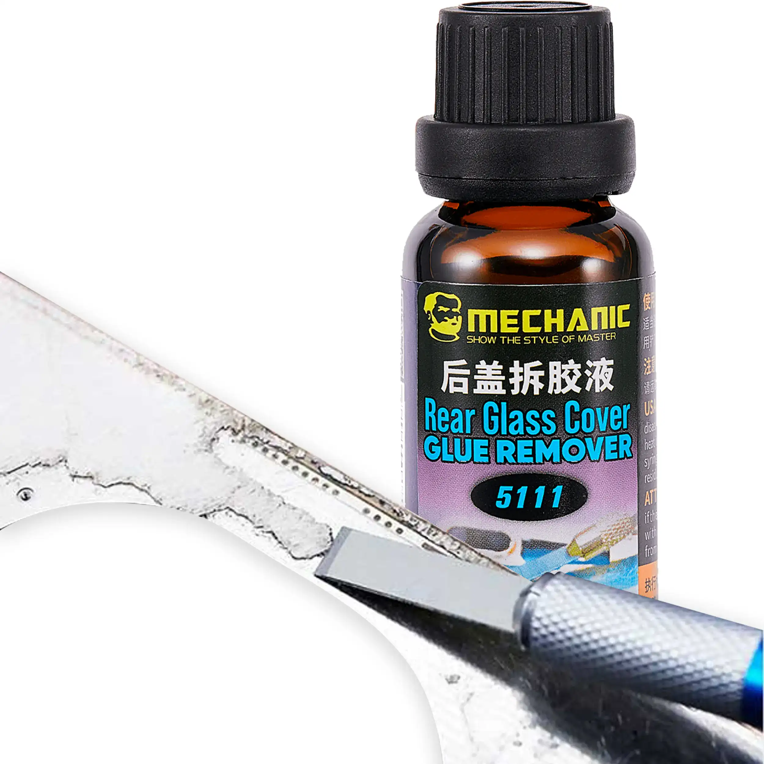 Back Glass Cover Glue Removal (5111) Compatible For Iphones (20Ml) (Mechanic)