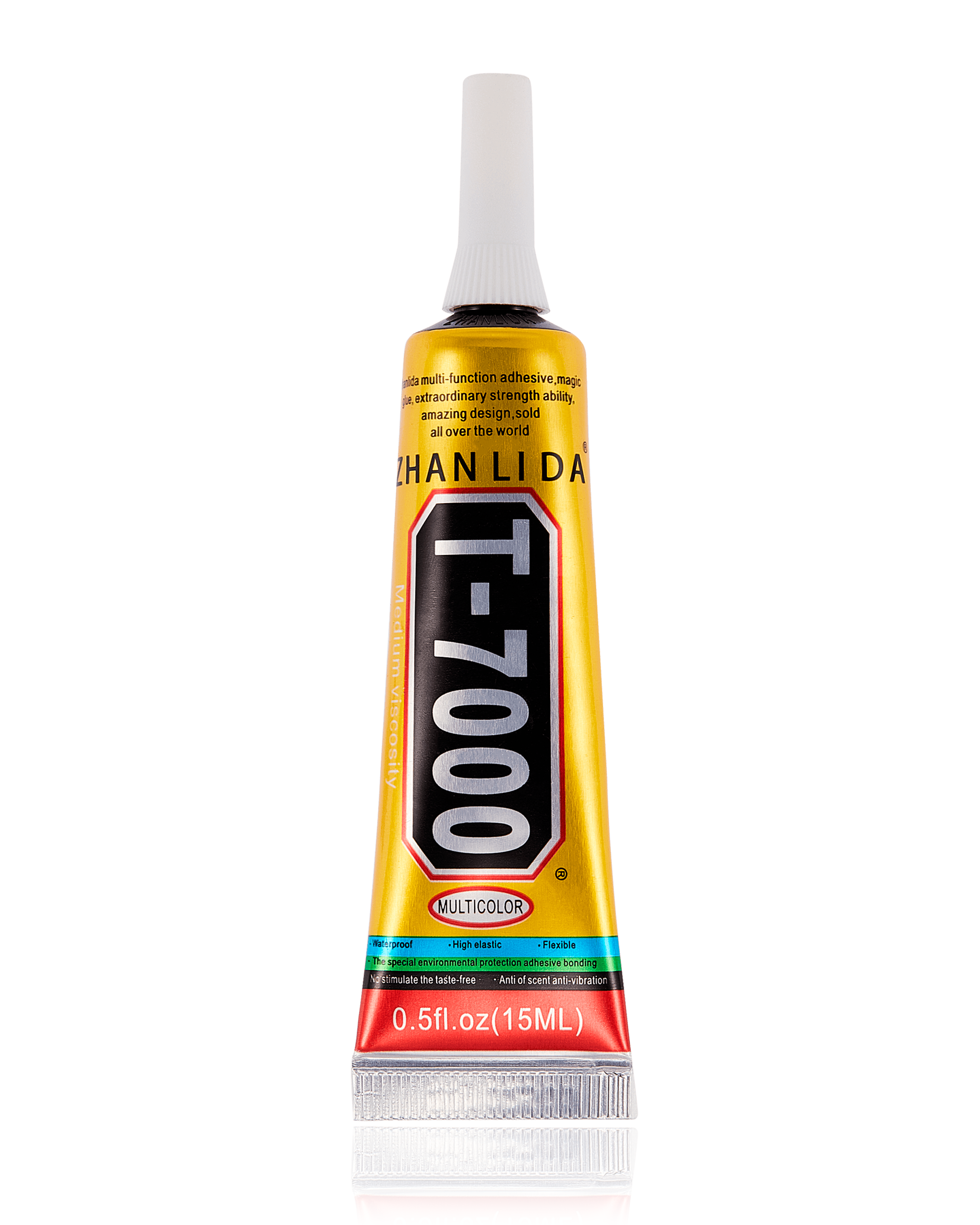 Multi-Purpose Glue Adhesive T7000 (15Ml / Black) (Zhanlida)