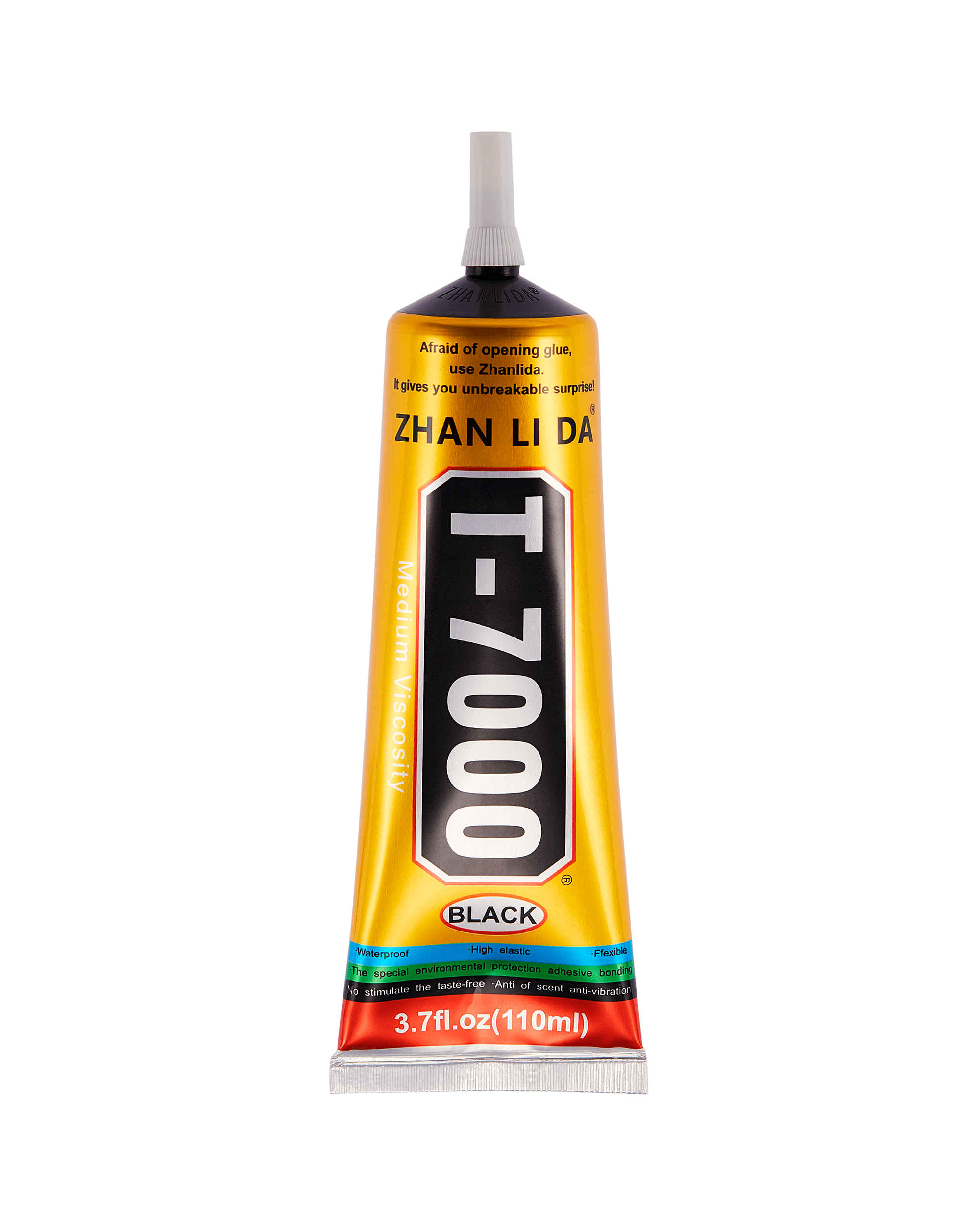 Multi-Purpose Glue Adhesive T7000 (110Ml / Black) (Zhanlida)