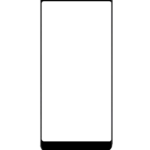 Front Glass Compatible For Google Pixel 3A (Just Black)