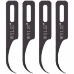 Scalpel Blade - Side Glue Removal (Wylie Wl-365E Model-C) (4 Piece Set)