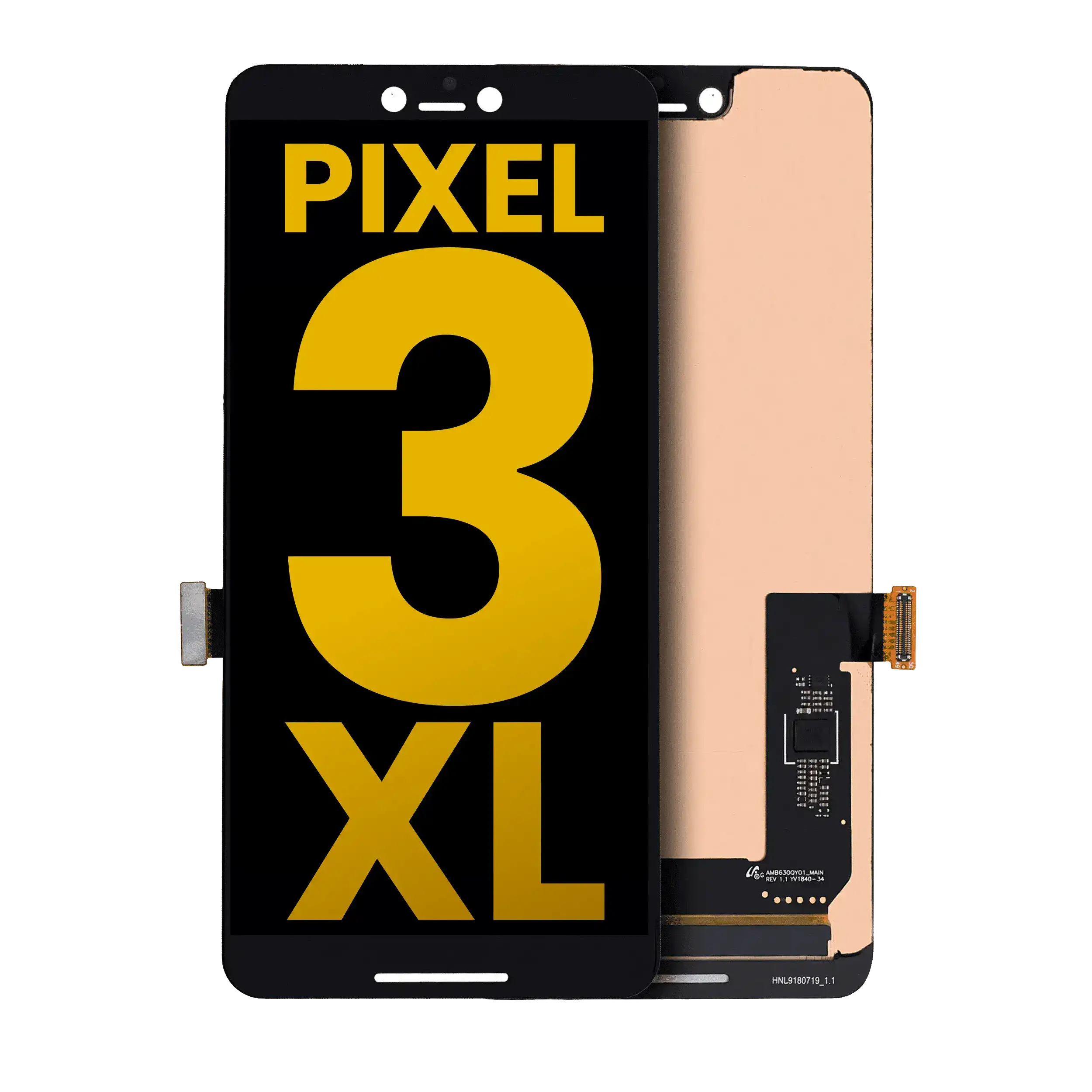 Oled Assembly Without Frame Compatible For Google Pixel 3 Xl (Refurbished) (All Colors)
