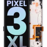Oled Assembly With Frame Compatible For Google Pixel 3 Xl (Official - Not Aftermarket) (Clearly White)