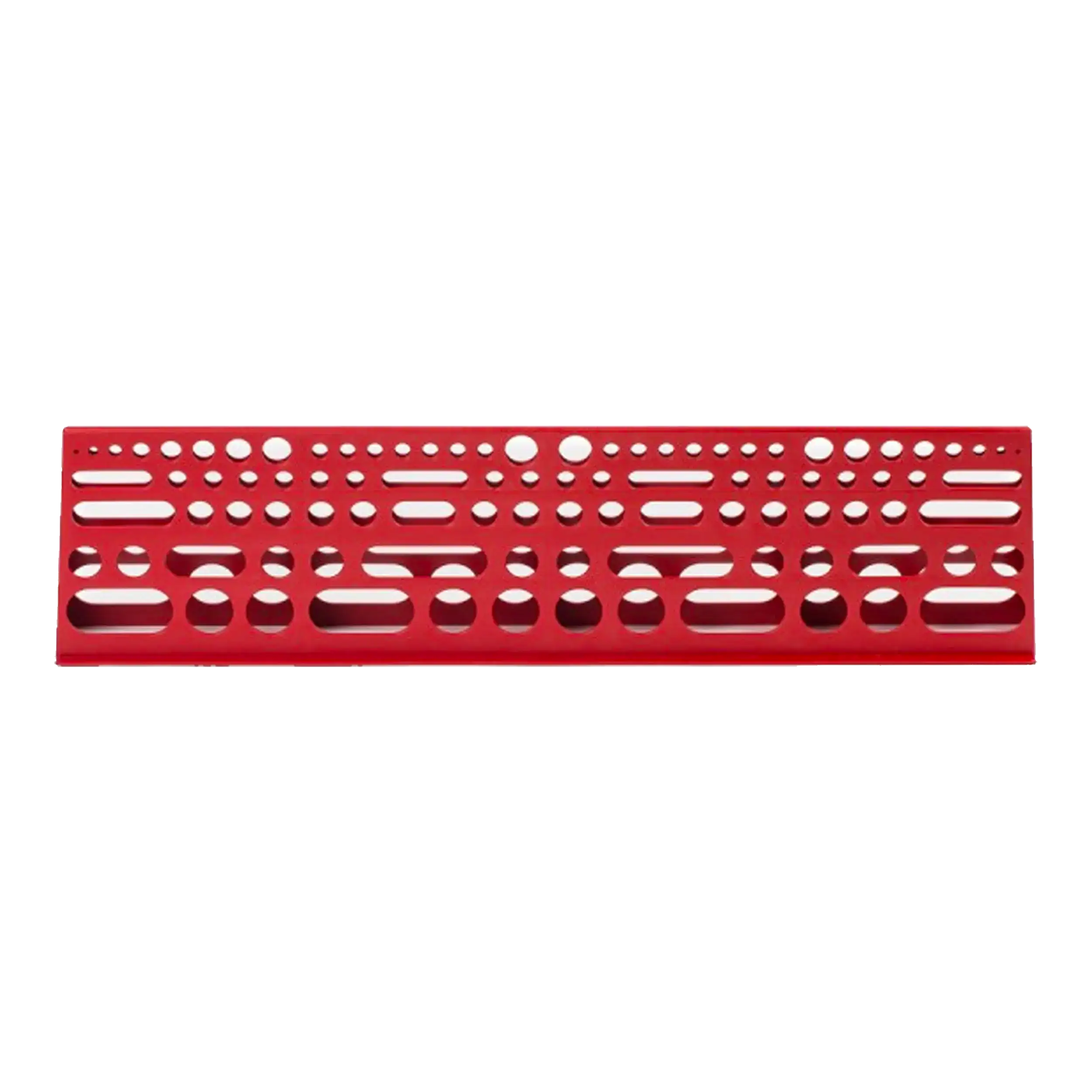 Tool Rack (6 X 24" 1/8" X 2 3/4") - Red