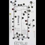 Iscrews Position Mat Compatible For Iphone 5 (Dottorpod)