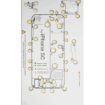 Iscrews Position Mat Compatible For Iphone 5C (Dottorpod)