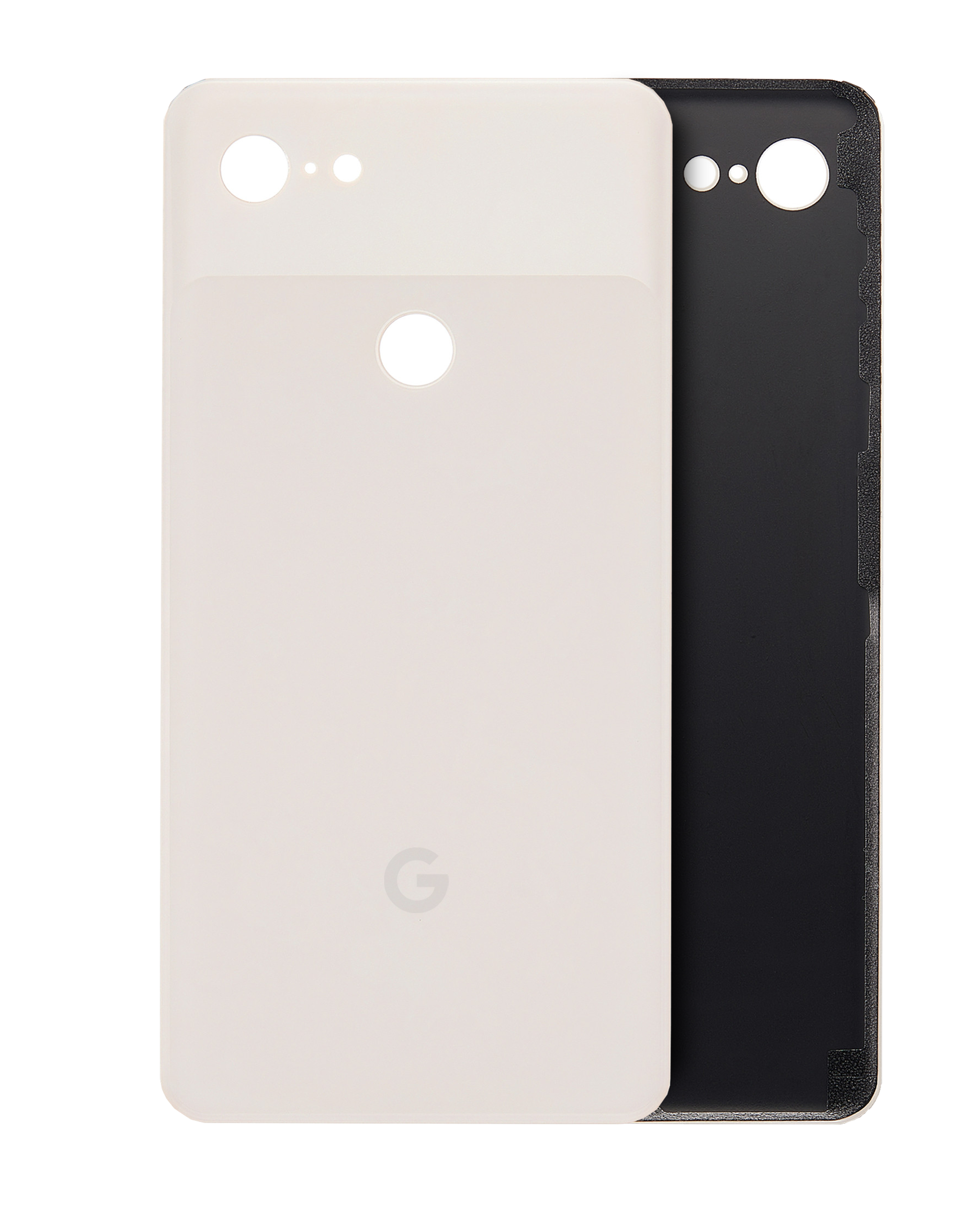 Back Cover Glass Compatible For Google Pixel 3 Xl (Official - Not Aftermarket) (Pink)