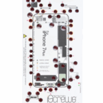 Iscrews Position Mat Compatible For Iphone 7 Plus (Dottorpod)