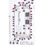 Iscrews Position Mat Compatible For Iphone 6S Plus (Dottorpod)