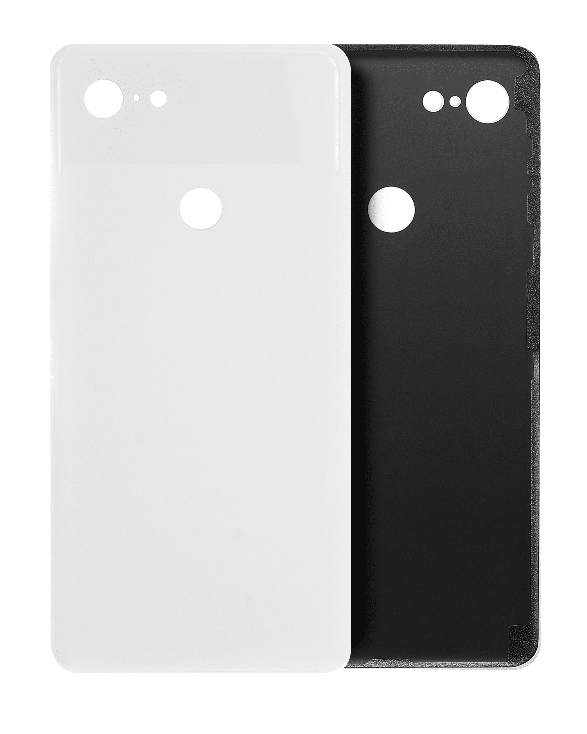 Back Cover Glass Compatible For Google Pixel 3 Xl (Clearly White)