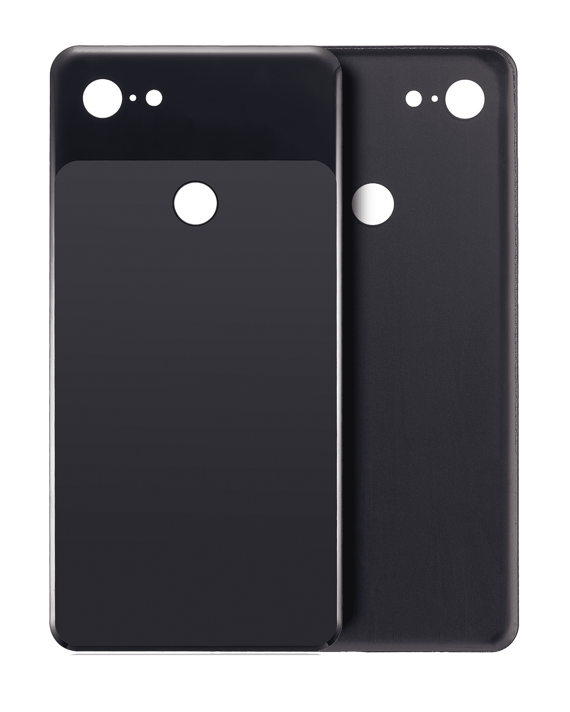 Back Cover Glass Compatible For Google Pixel 3 Xl (Just Black)