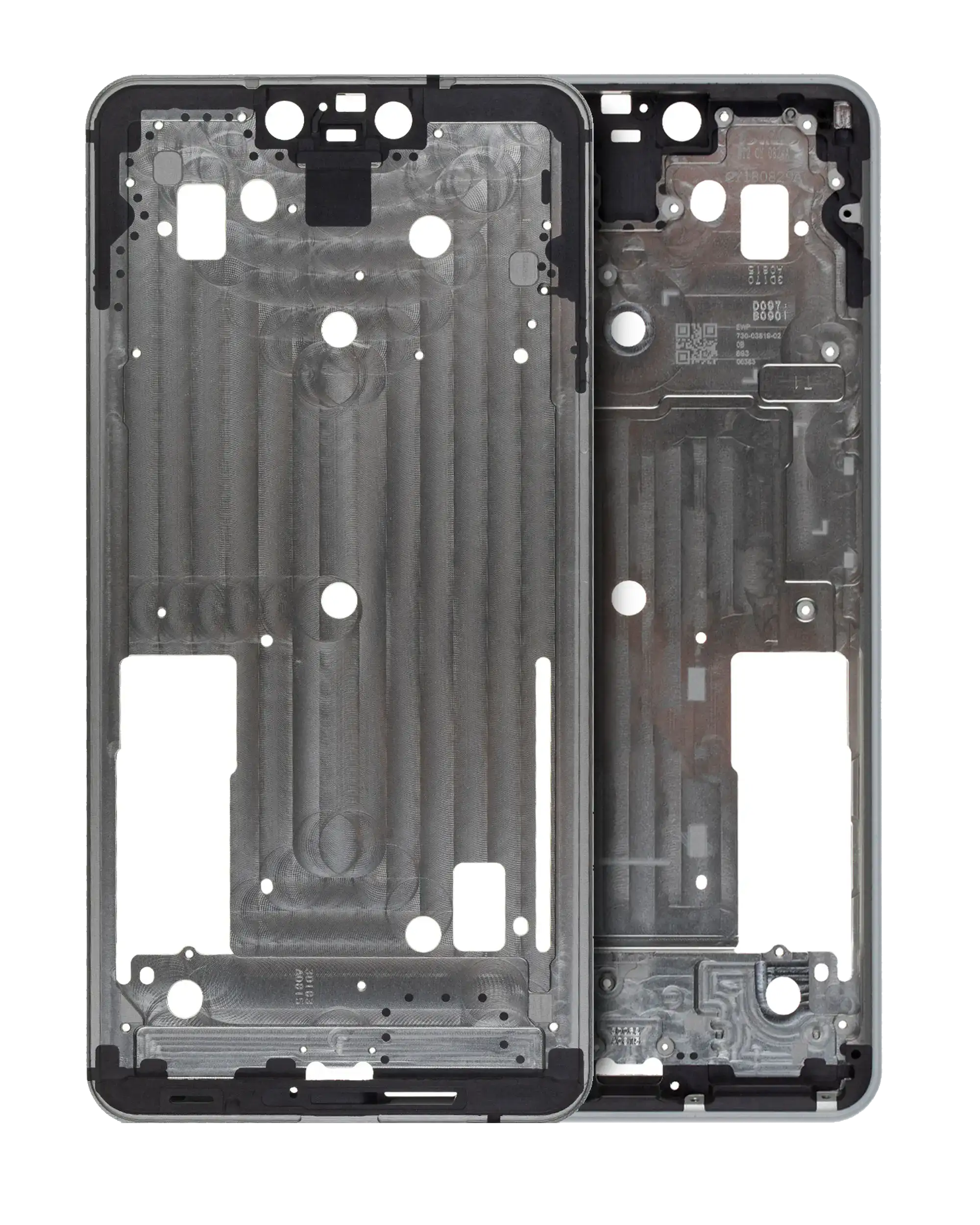 Mid Frame Housing Compatible For Google Pixel 3 Xl (White)