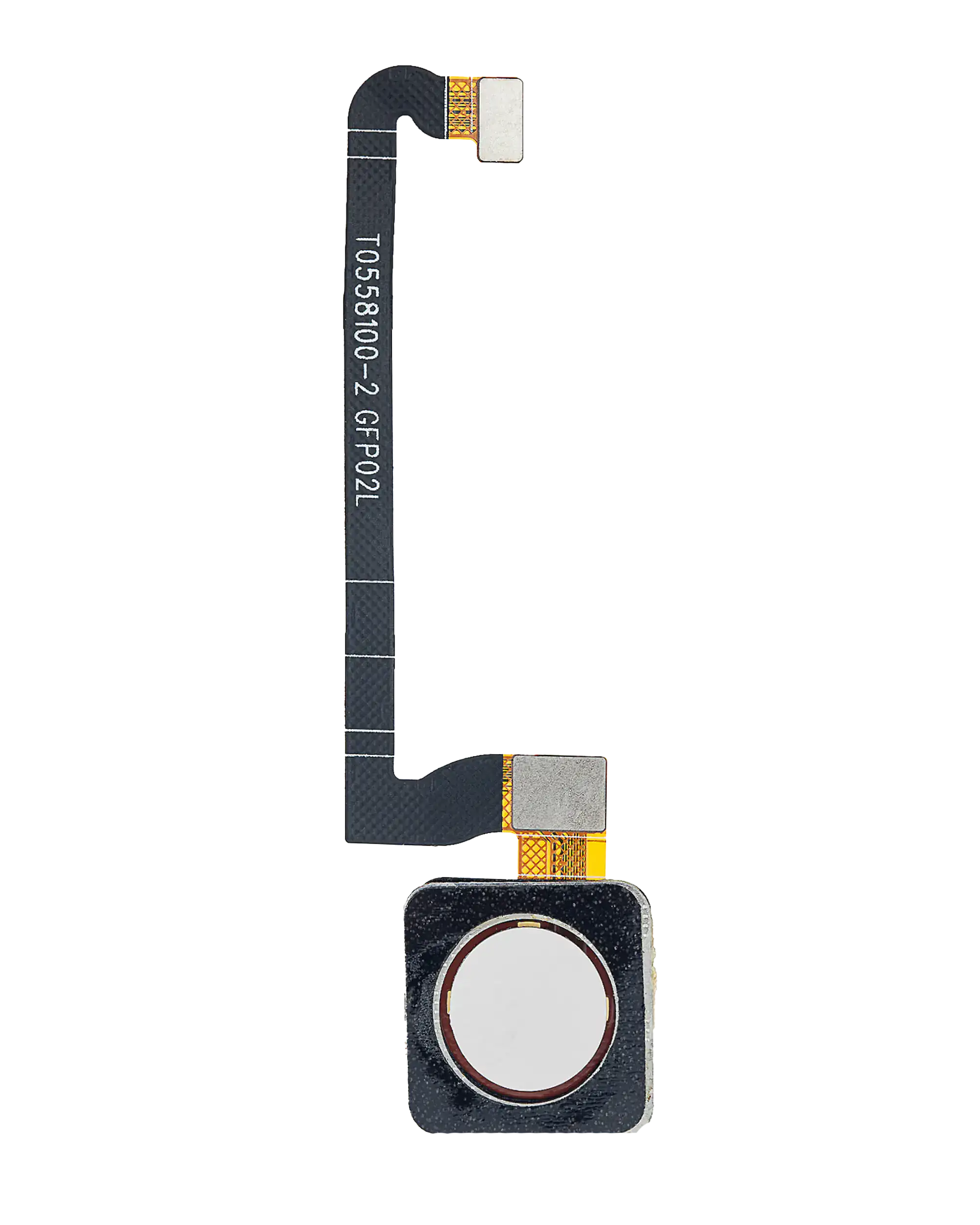 Home Button With Fingerprint Sensor Compatible For Google Pixel 3 (Clearly White)