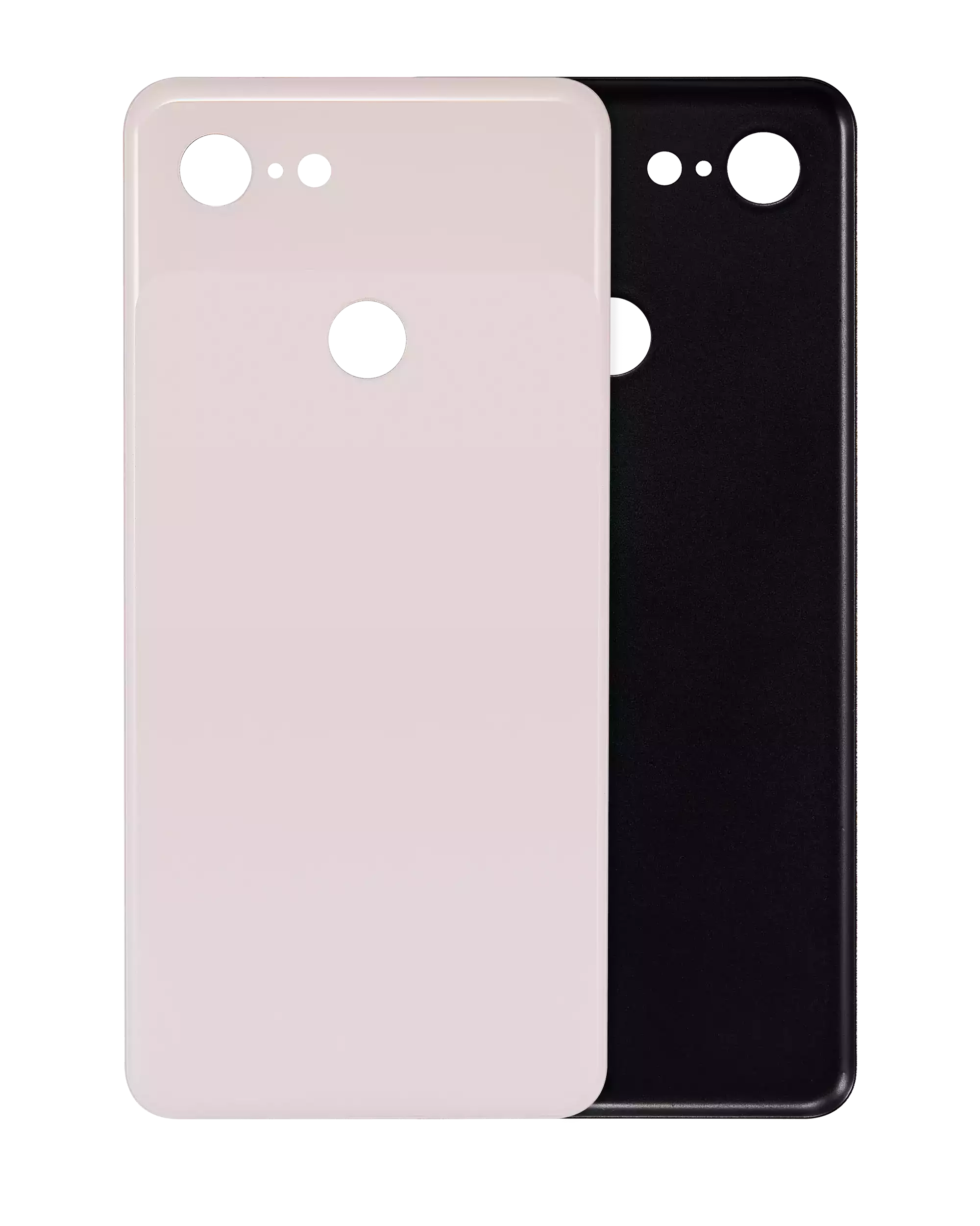 Back Cover Glass Compatible For Google Pixel 3 (Pink)