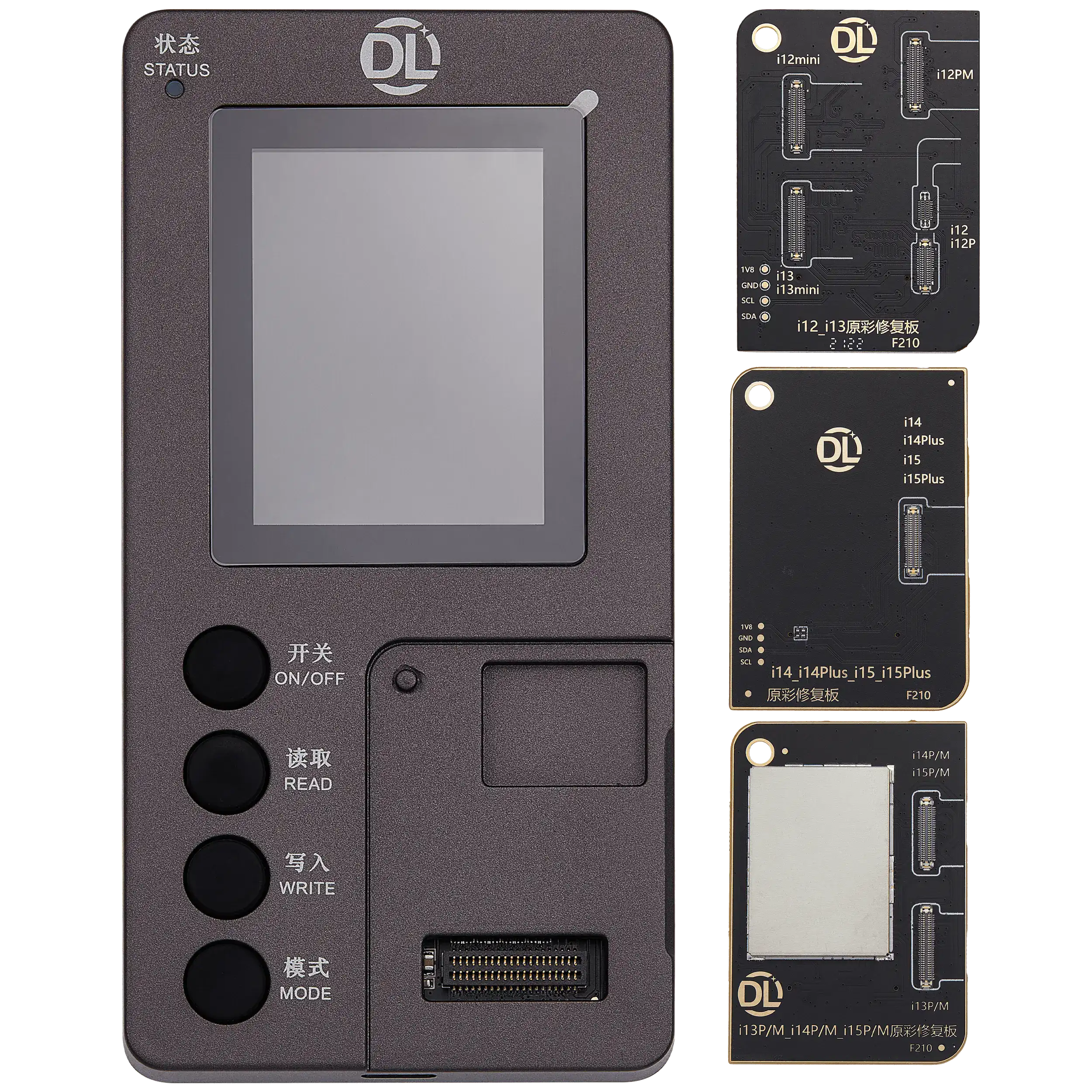 F210 True Tone Restore Programmer Unit W/ 2 Boards For Iphone 12 Series To 15 Series (Dl)