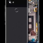 Back Housing Compatible For Google Pixel 2 Xl (Official - Not Aftermarket) (Black)