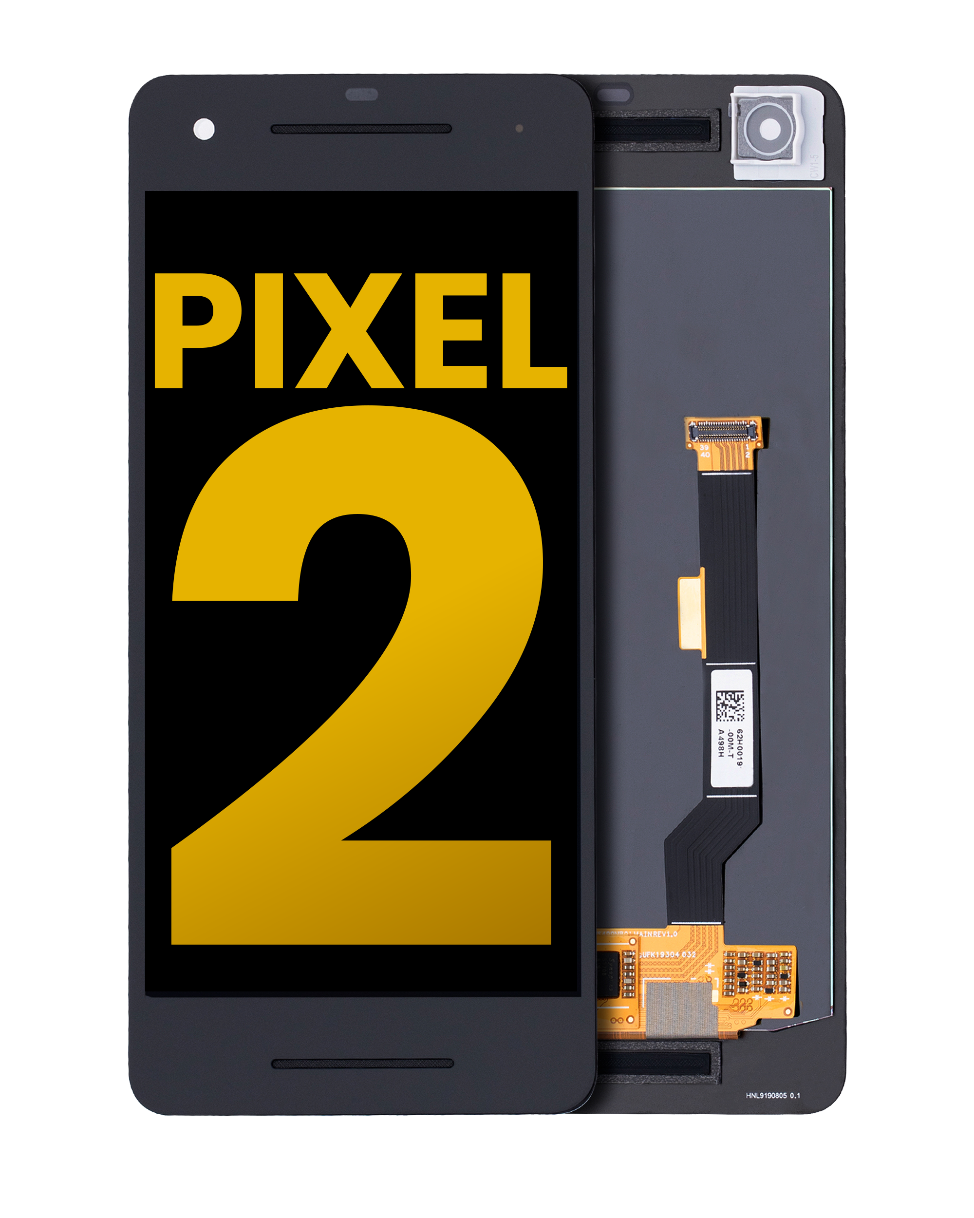 Oled Assembly Without Frame Compatible For Google Pixel 2 (Refurbished) (All Colors)