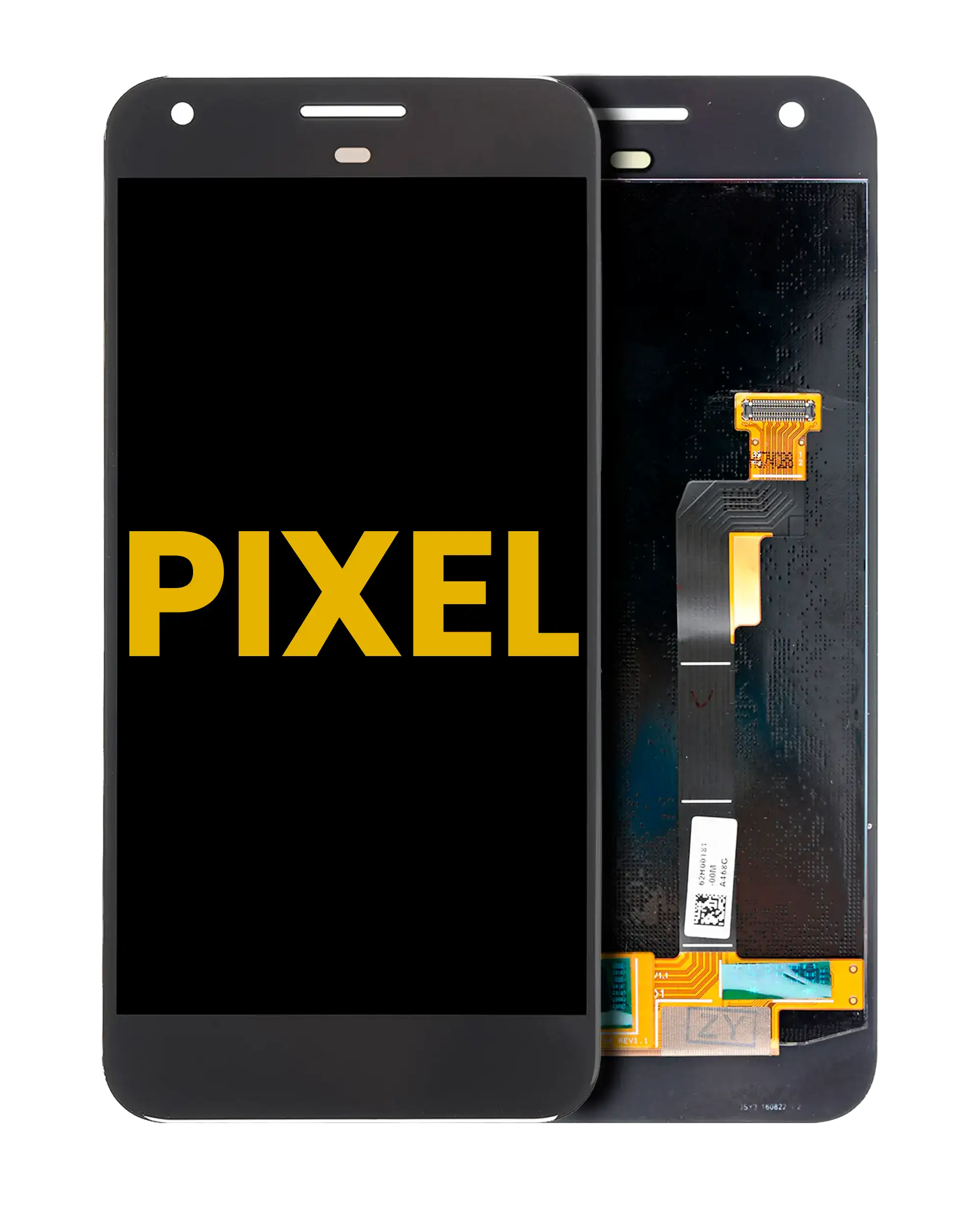 Oled Assembly Without Frame Compatible For Google Pixel (Refurbished) (Black)