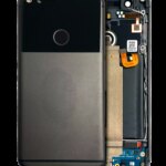 Back Housing Compatible For Google Pixel  (Official - Not Aftermarket) (Black)
