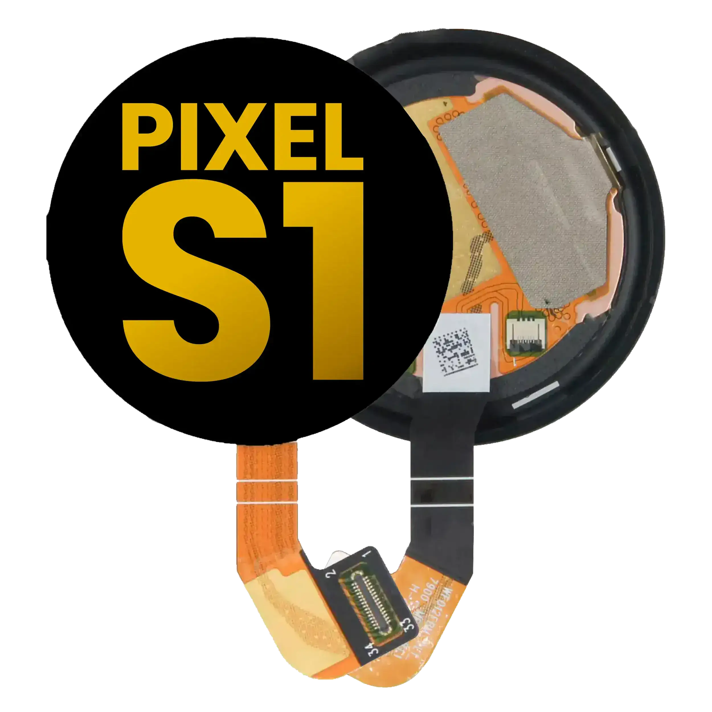 Oled Assembly Compatible For Google Pixel Watch Series 1 (41Mm) (Premium)