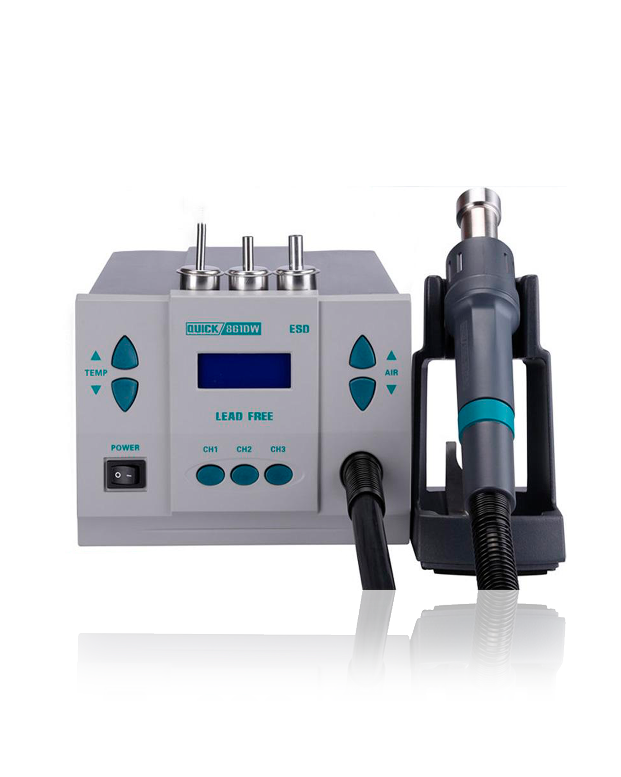 Hot Air Rework Station (1000W / 110V) (Model # 861Dw) (Quick)