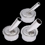 45 Degree Hot Air Rework Station Gun Sleeve Nozzle Compatible For 861Dw / Tr1300A (3 Piece Set) (5Mm / 7Mm / 10Mm)
